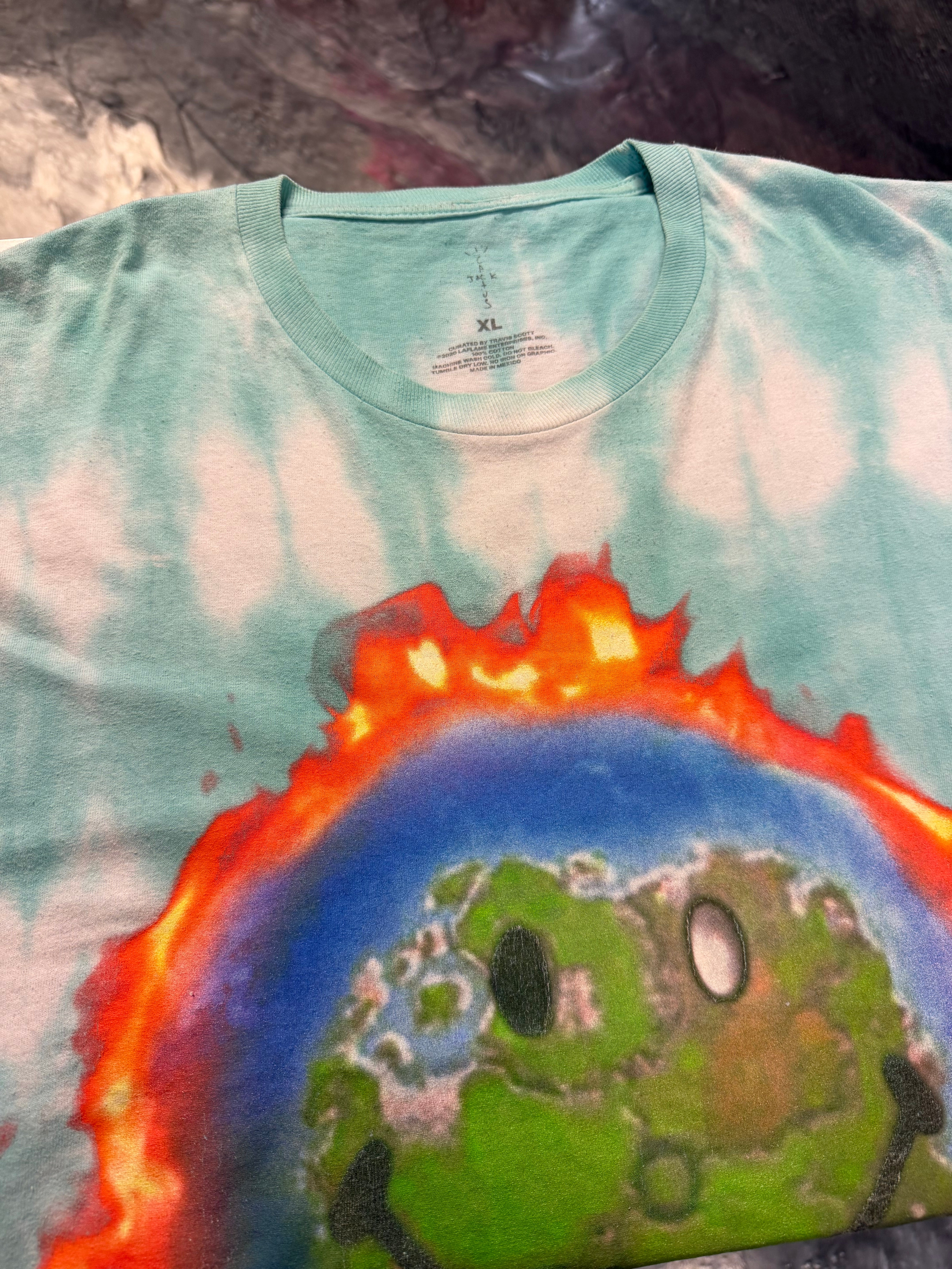 XL Travis Scott Tee Teal