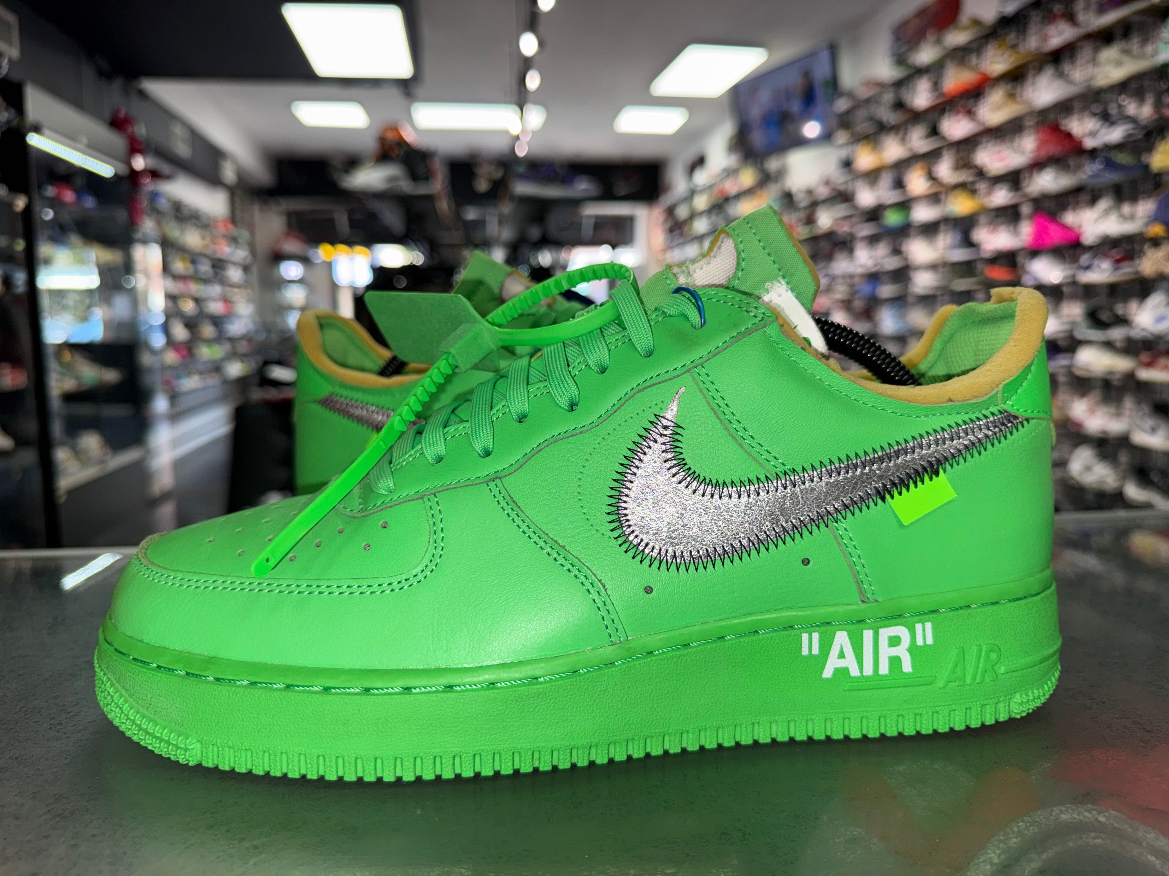 Size 10.5 Air Force 1 Off-White "Brooklyn"