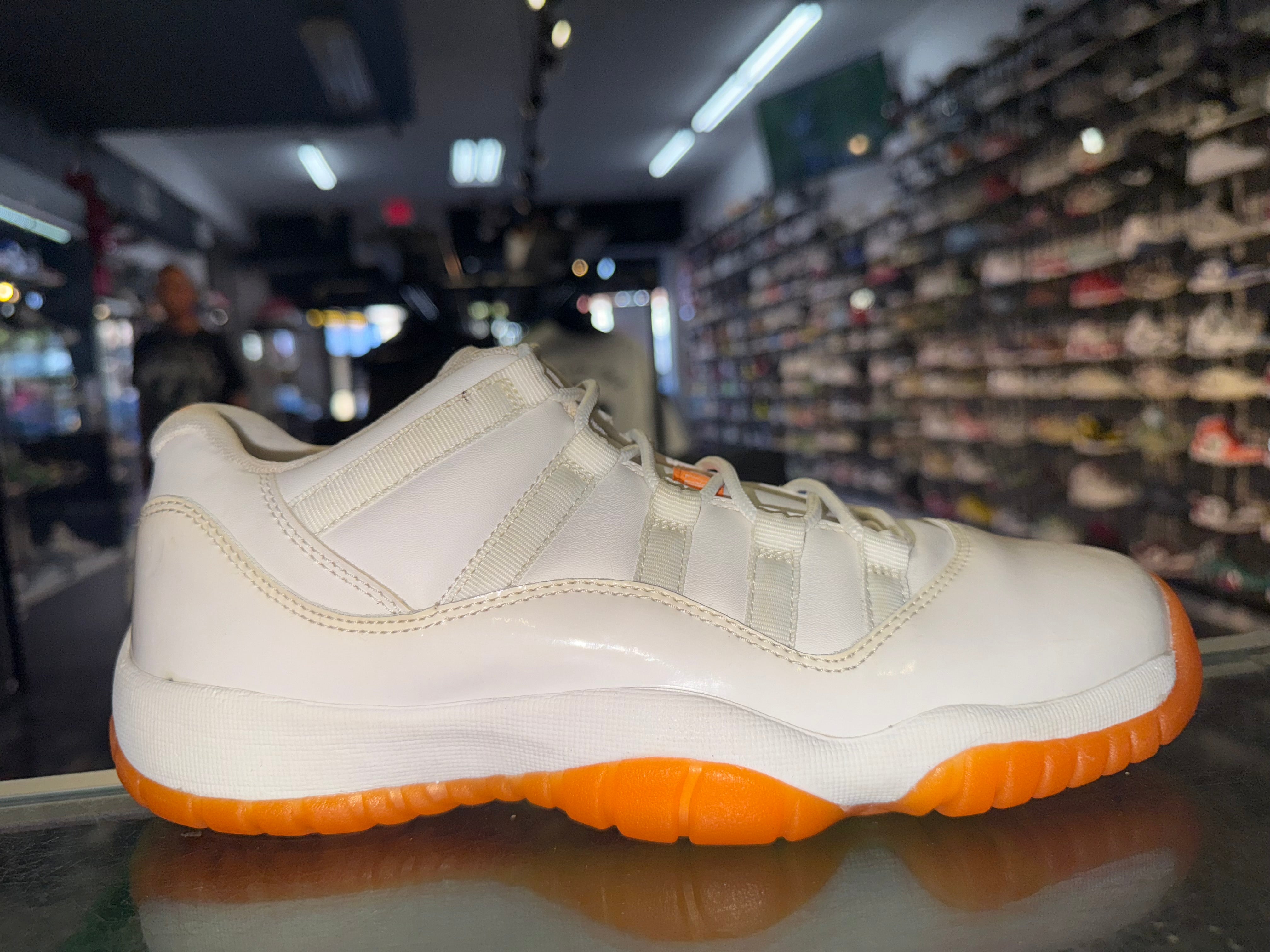Size 7y Air Jordan 11 Low "Citrus"