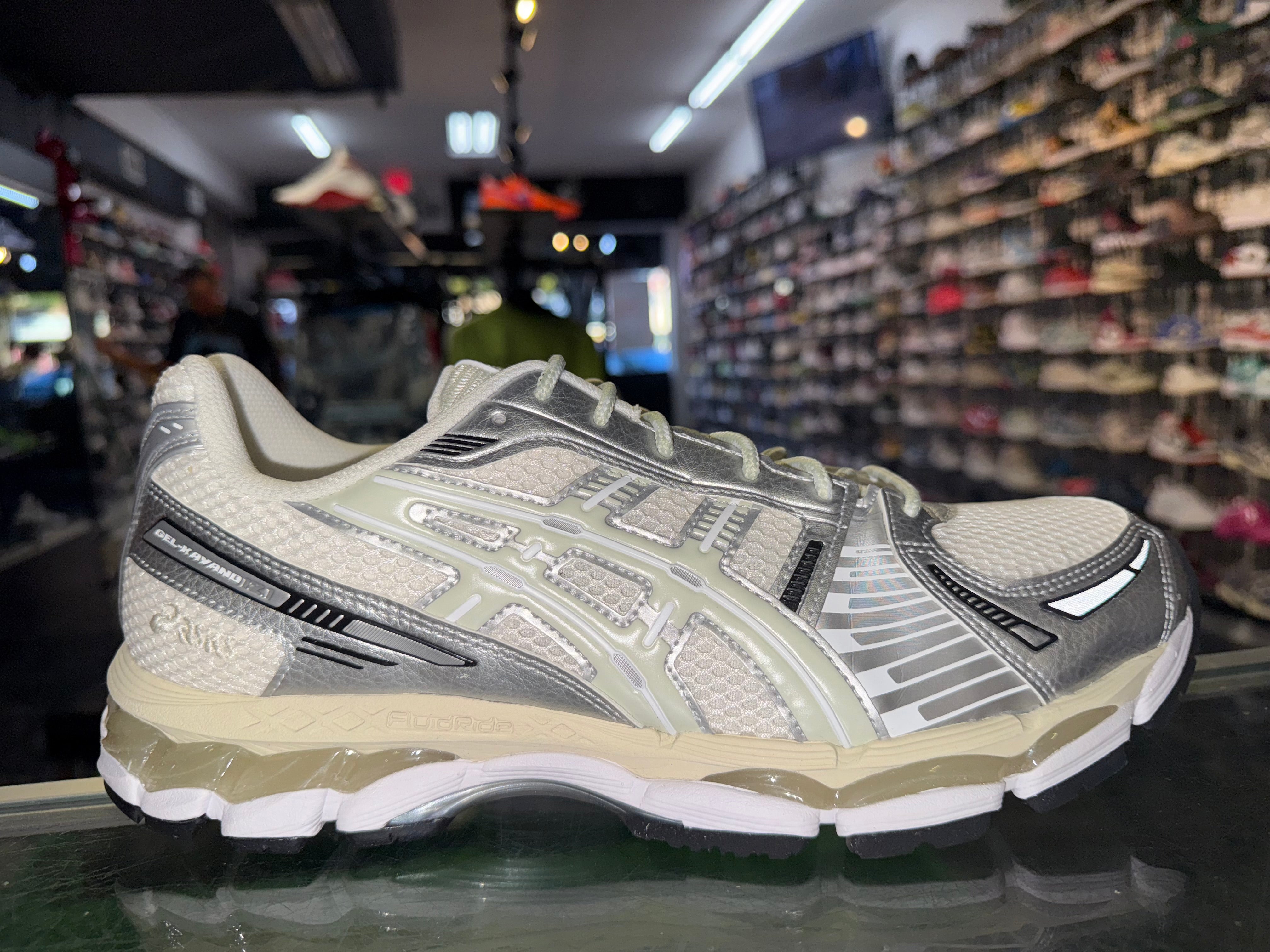 Size 10.5 Asics Gel-Kayano 12.1 Ronnie Fieg "Cream Pure Aqua"