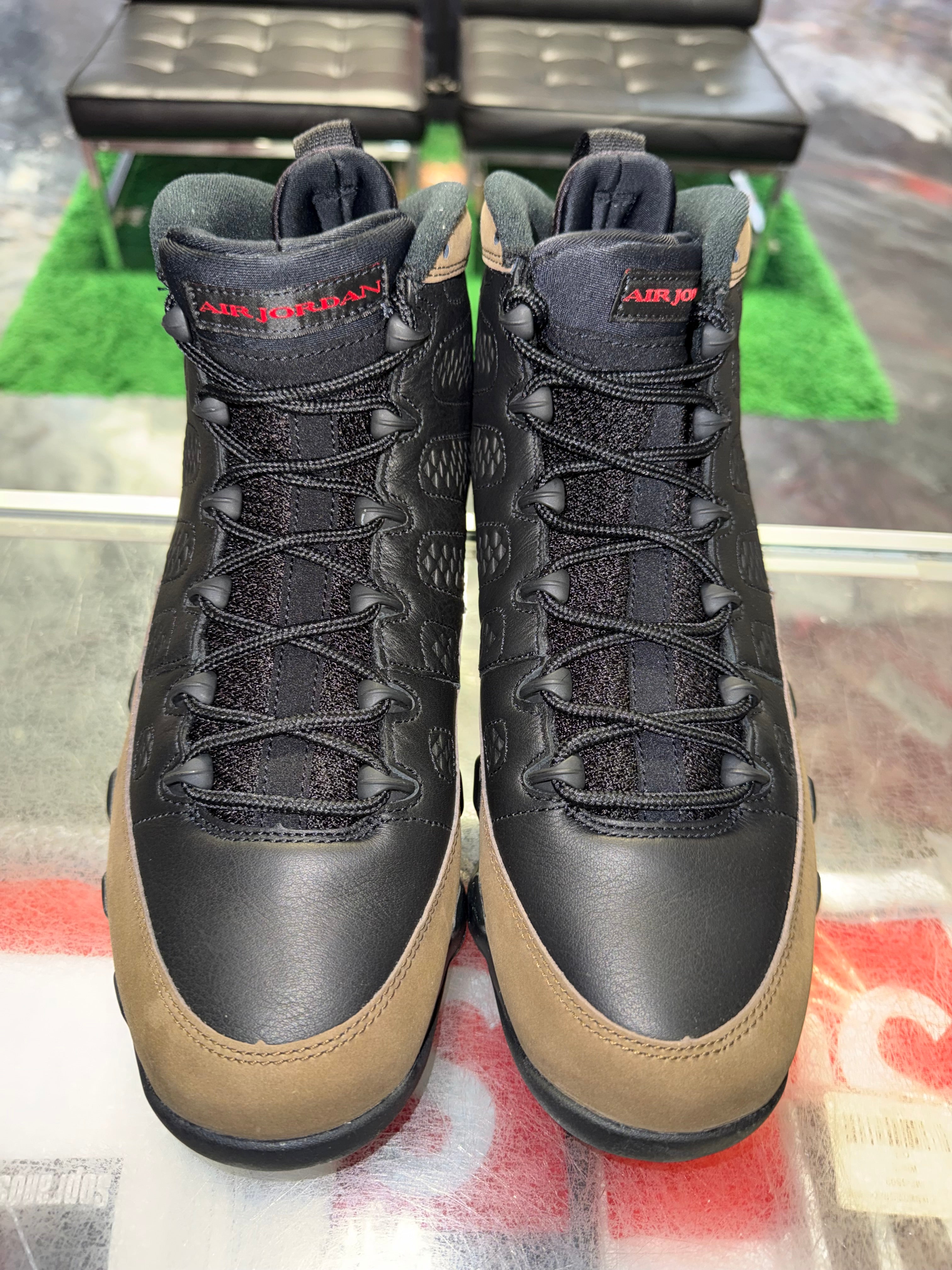 Size 8 Air Jordan 9 “Olive” Brand New