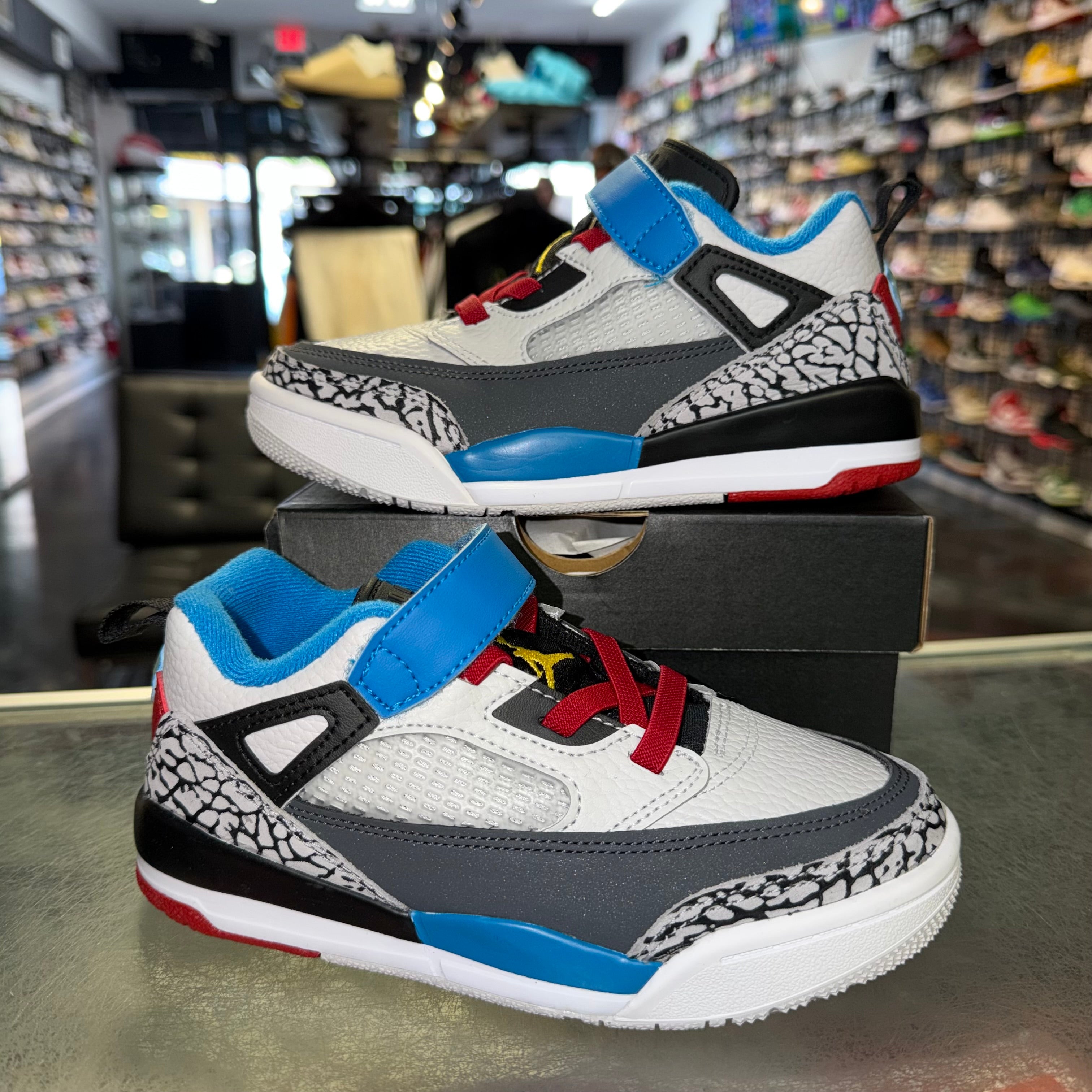 Size 13.5c Jordan Spizike Low "Bordeaux" (PS) Brand New