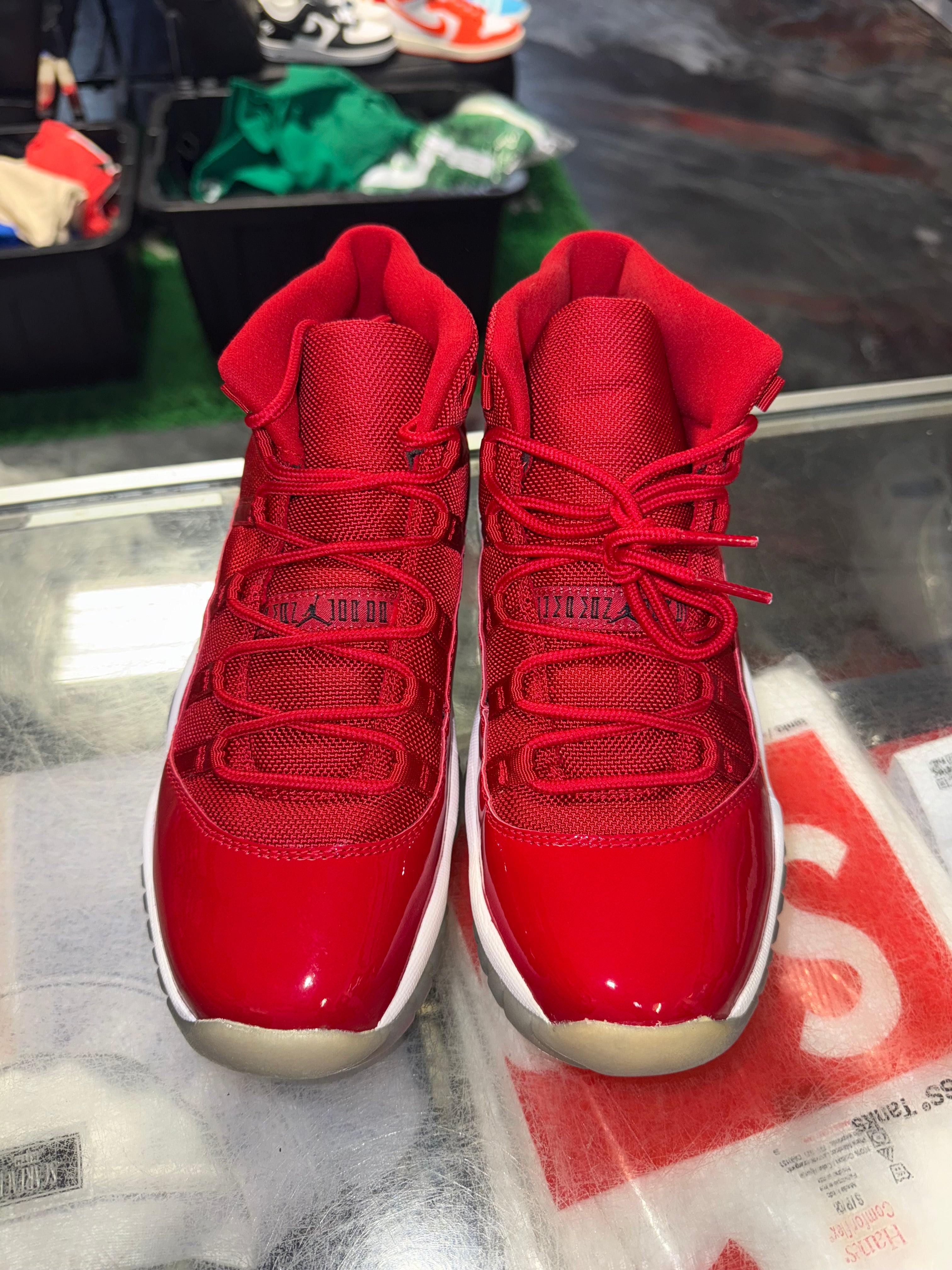 Size 6.5y Air Jordan 11 “Win Like 96” Brand New