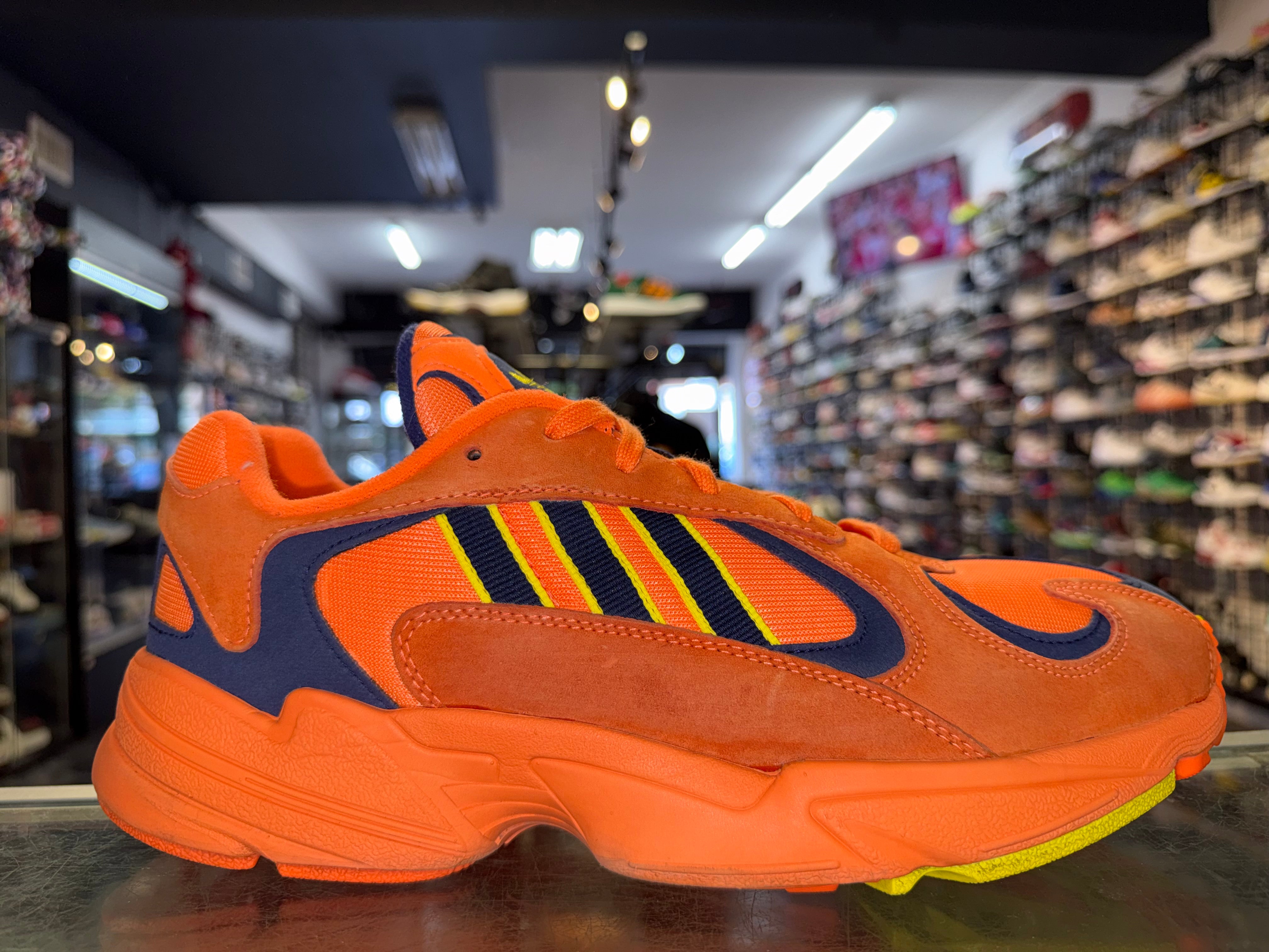 Size 10 Adidas Yung-1 "Hi-Res Orange"
