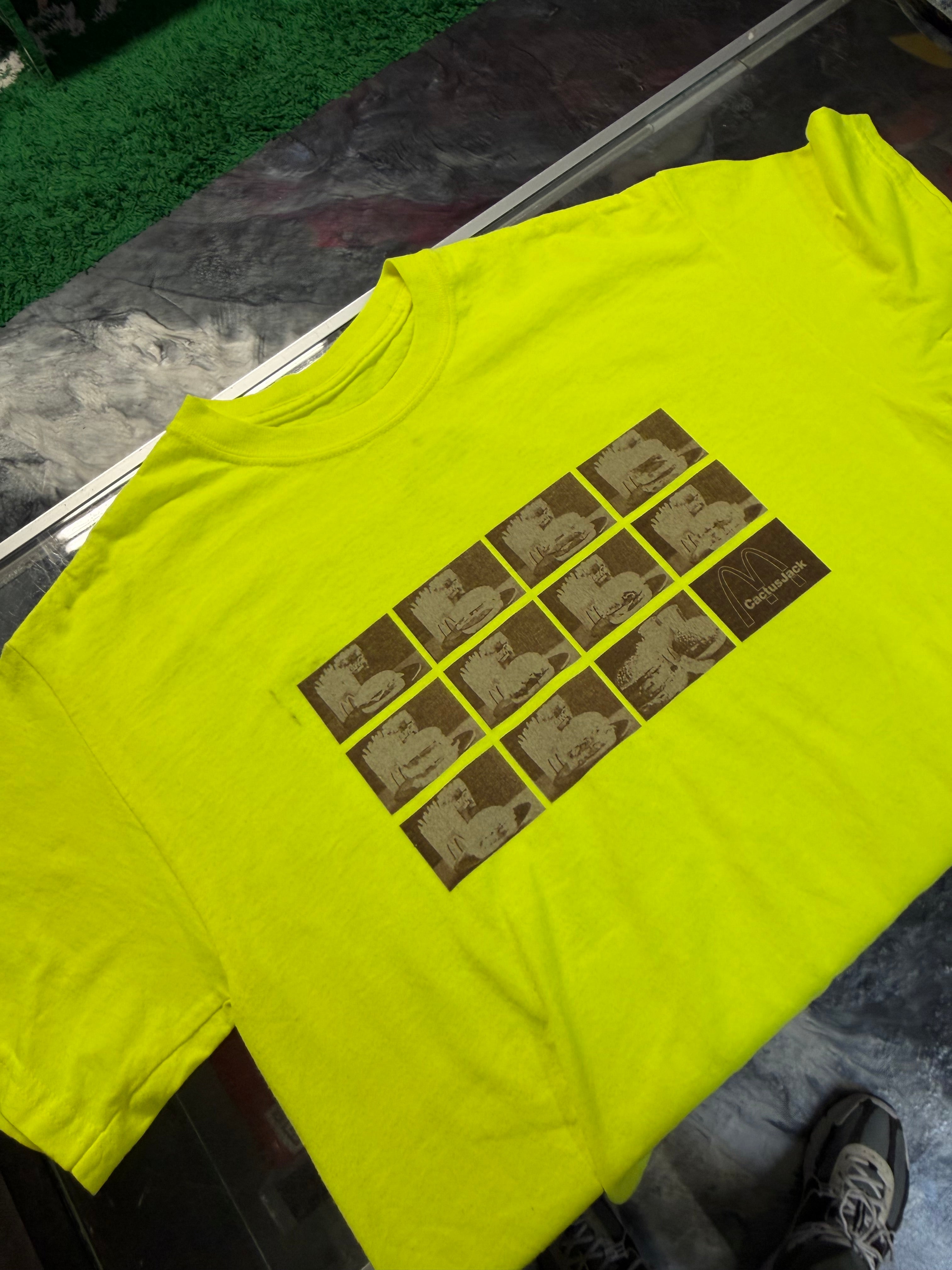 Small Travis Scott Cactus Jack Tee Neon – Direct Kicks