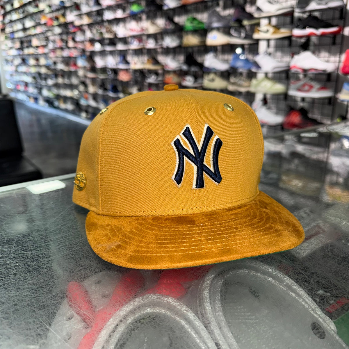 Size 7 5/8 Timberland x New Era Fitted Hat “NY Yankees” Brand New