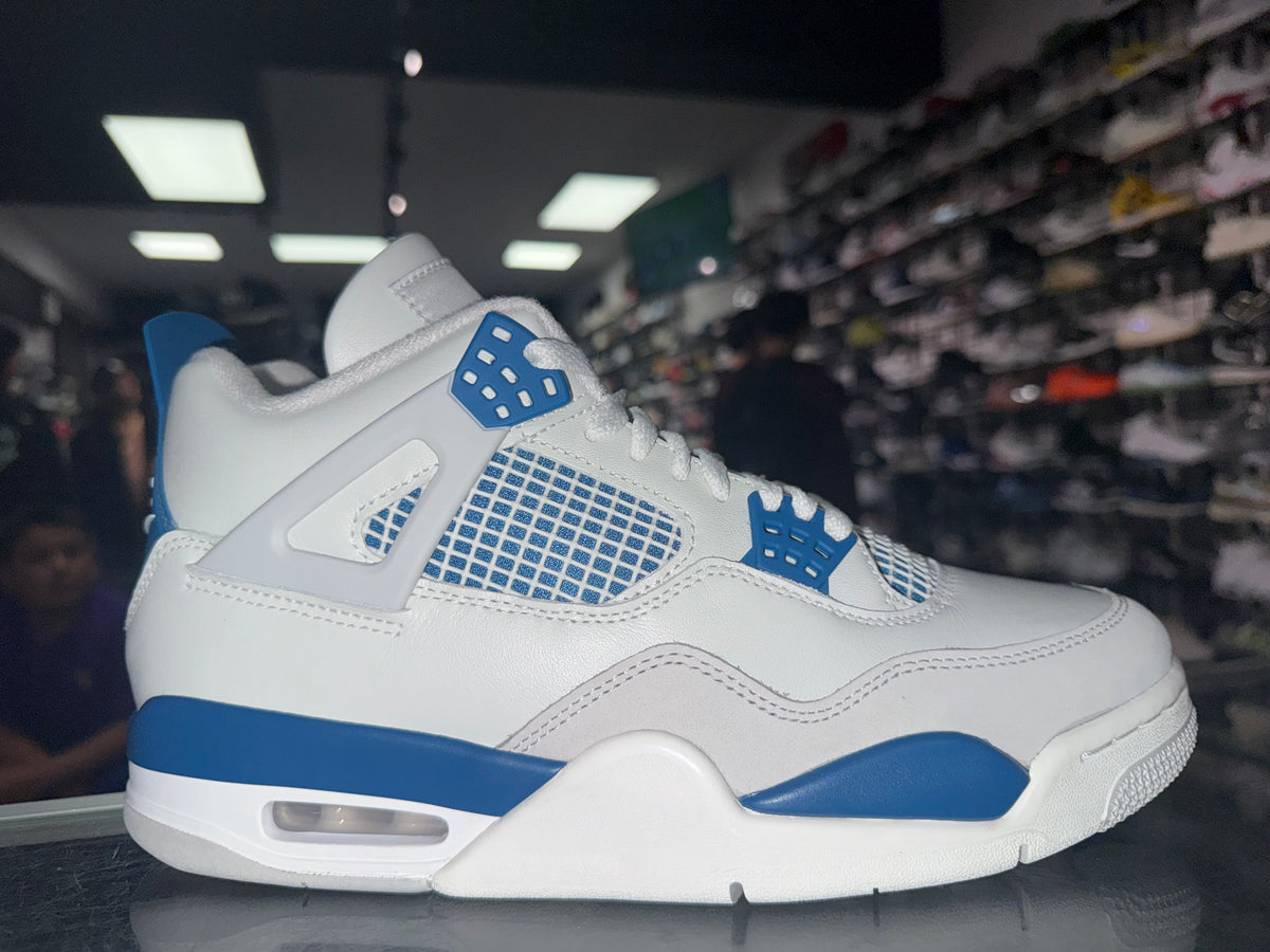 Size 9 Air Jordan 4 "Military Blue"