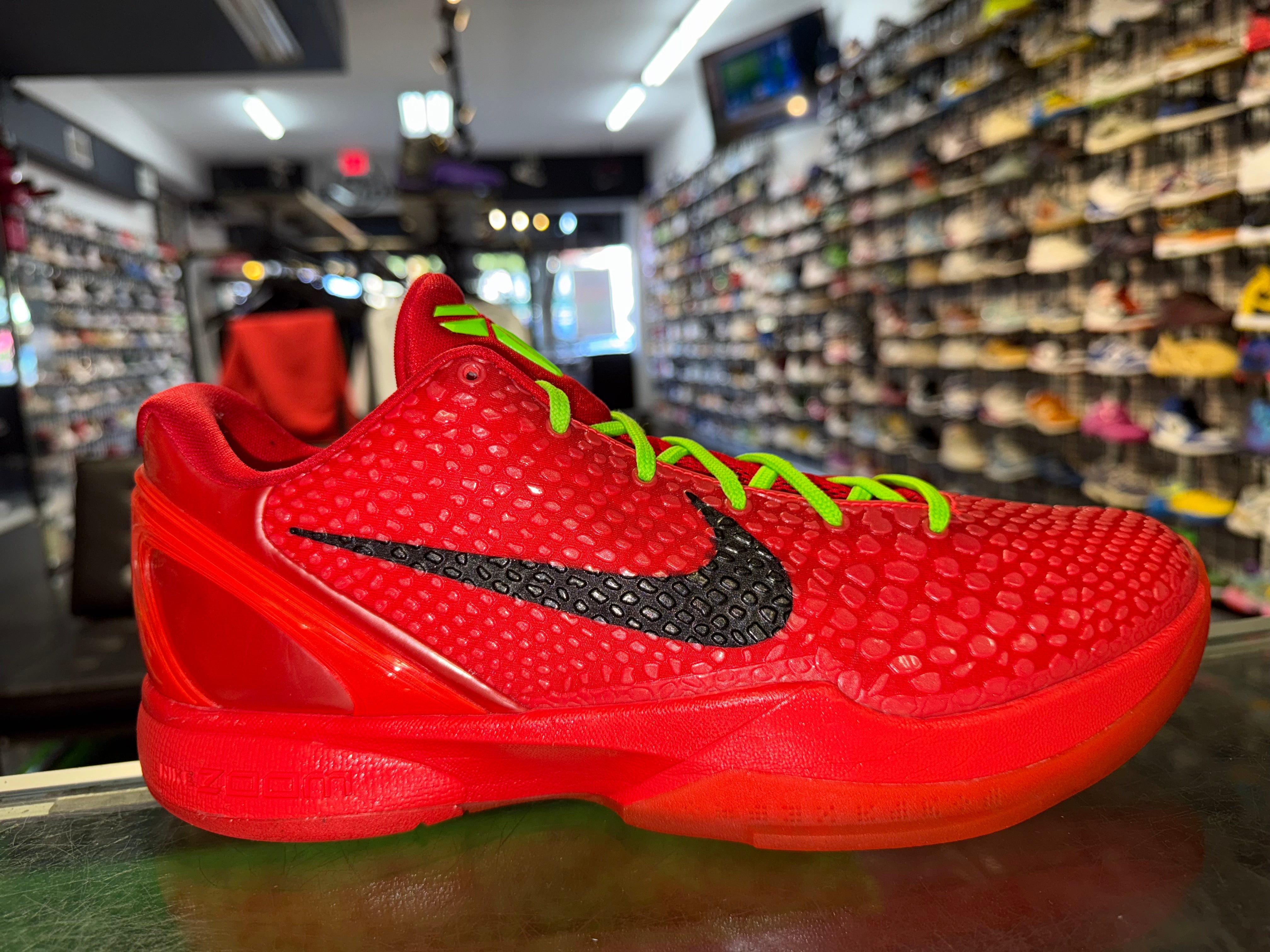 Size 12 Kobe 6 Protro "Reverse Grinch"