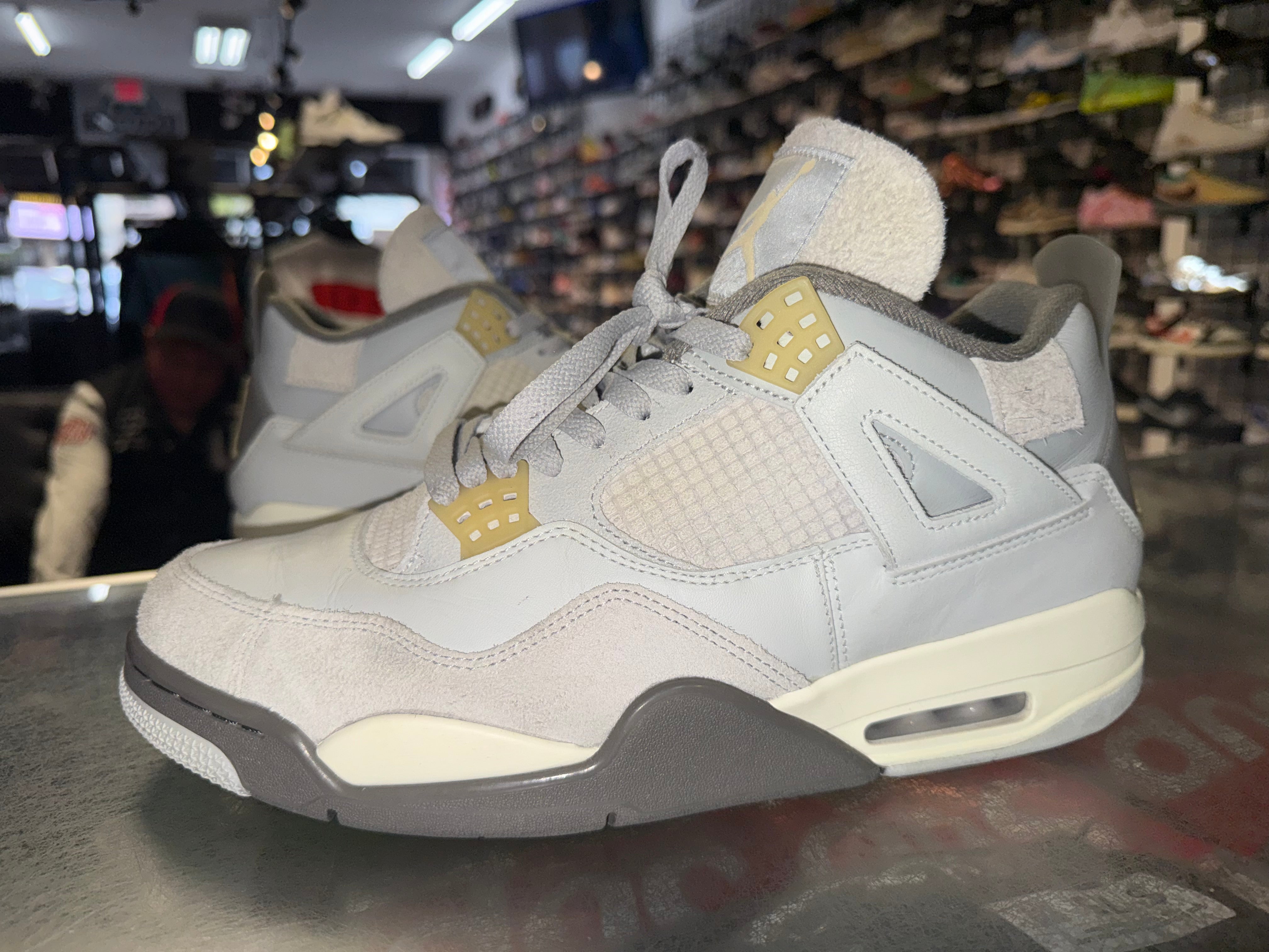 Size 12 Air Jordan 4 Craft “Photon Dust”