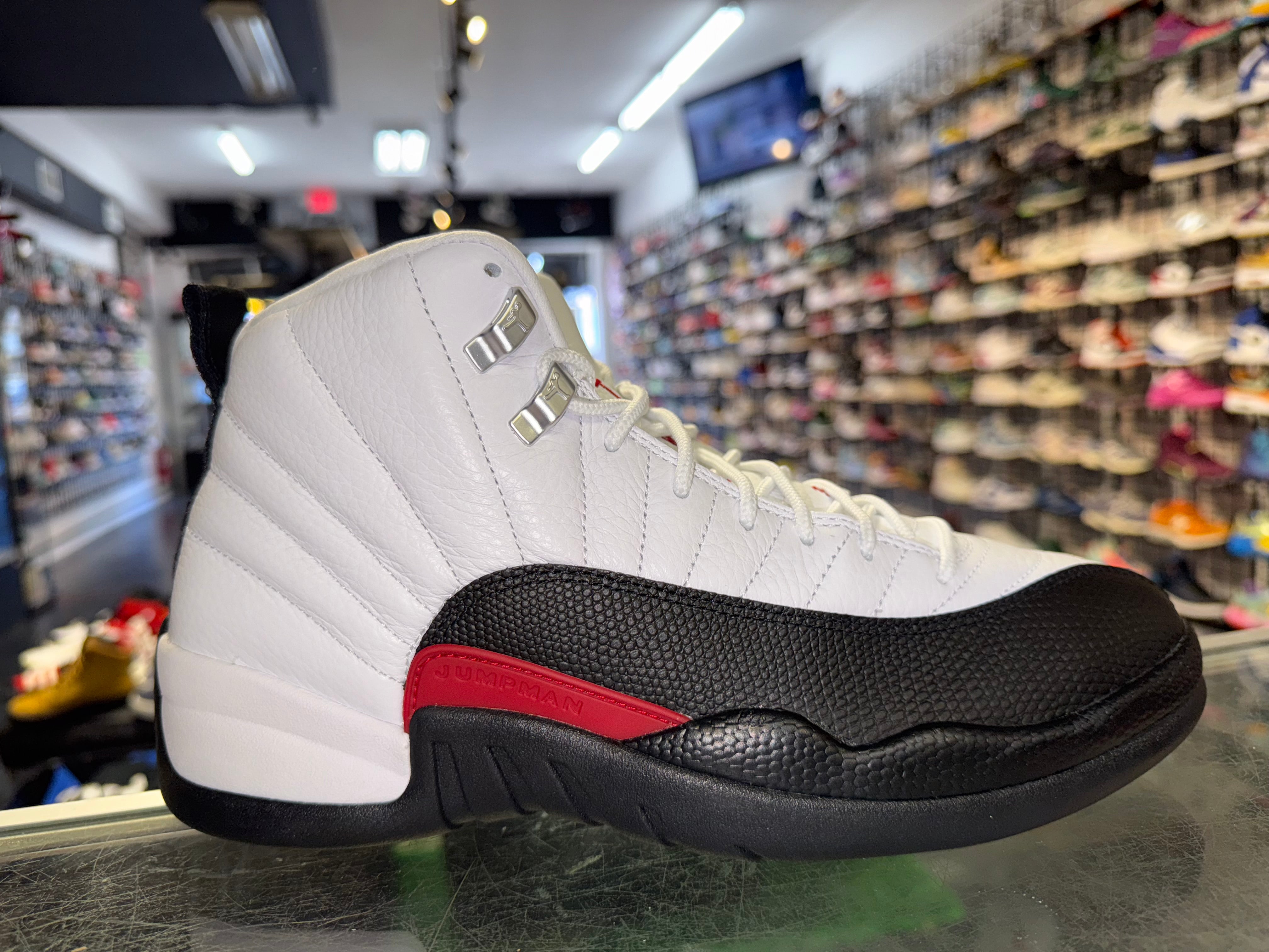 Size 7.5 Air Jordan 12 “Taxi Flip” Brand New