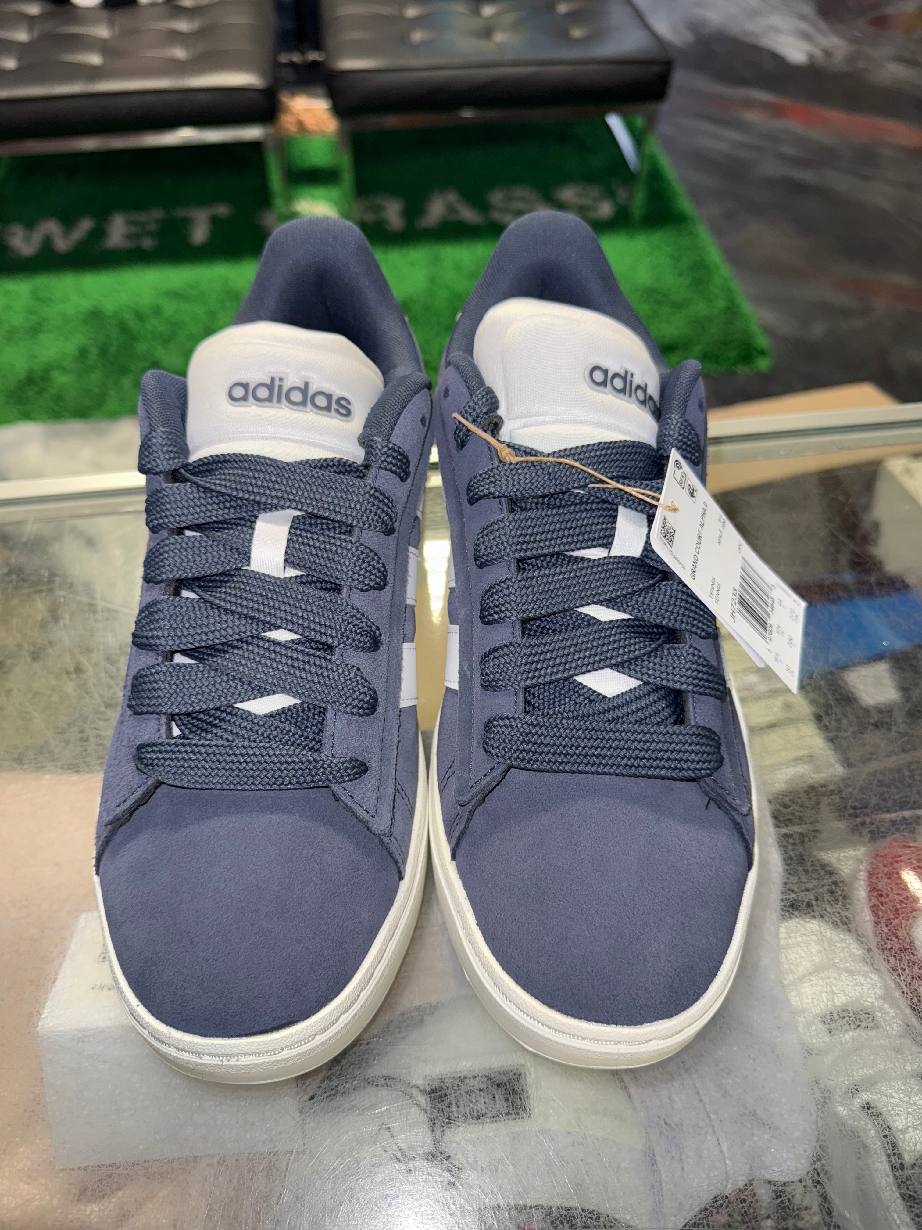 Size 8.5 Adidas Grand Court “Navy White” Brand New