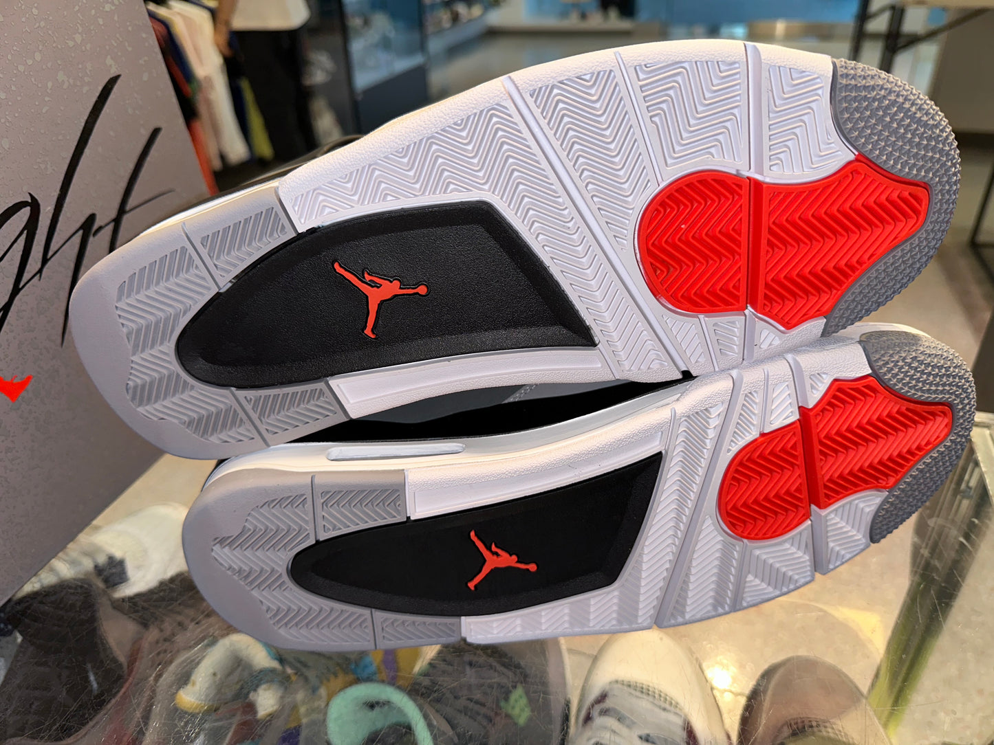 Size 13 Air Jordan 4 “Infrared” Brand New (Mall)