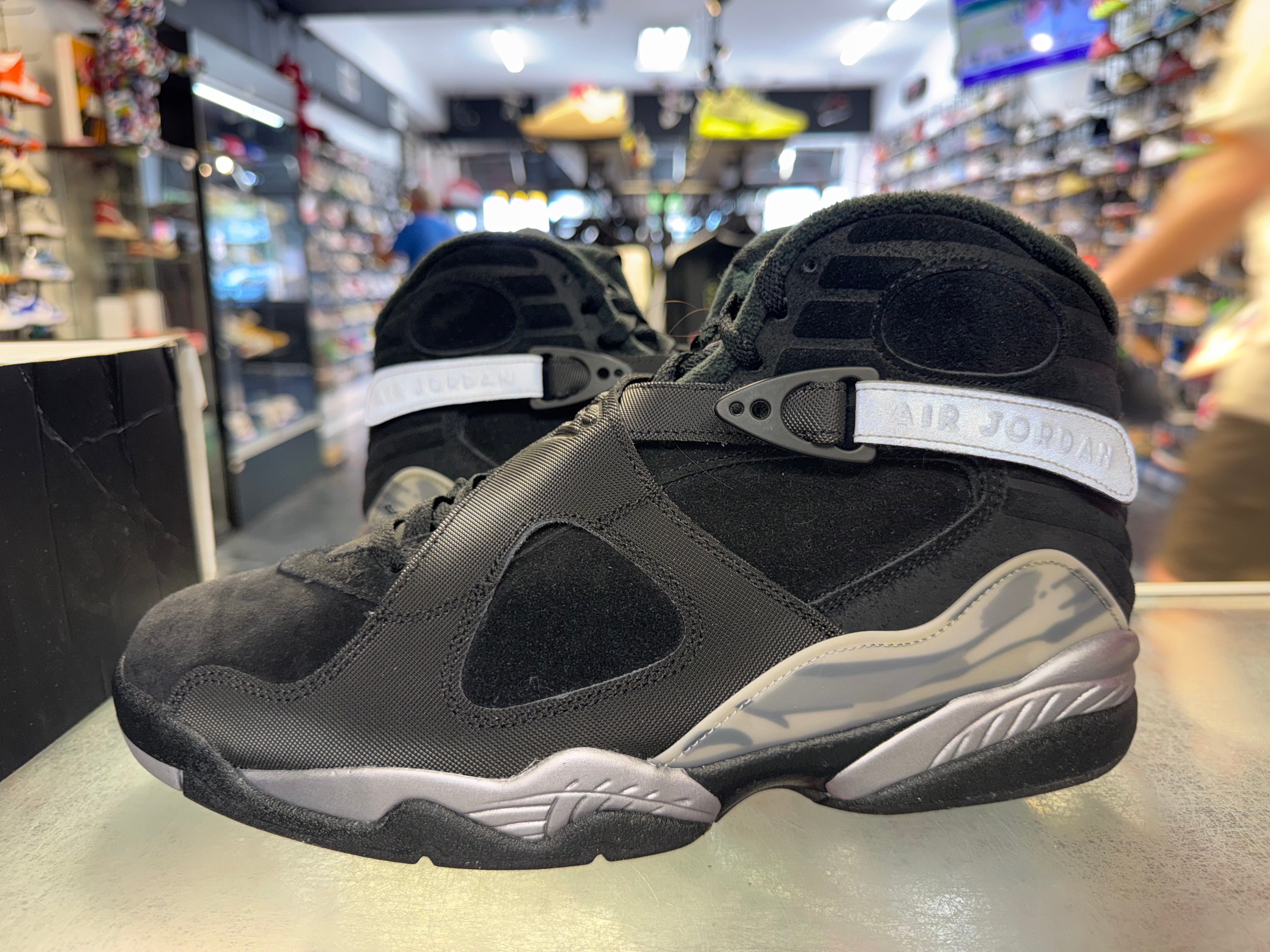 Size 13 Air Jordan 8 "Winterized Gunsmoke"