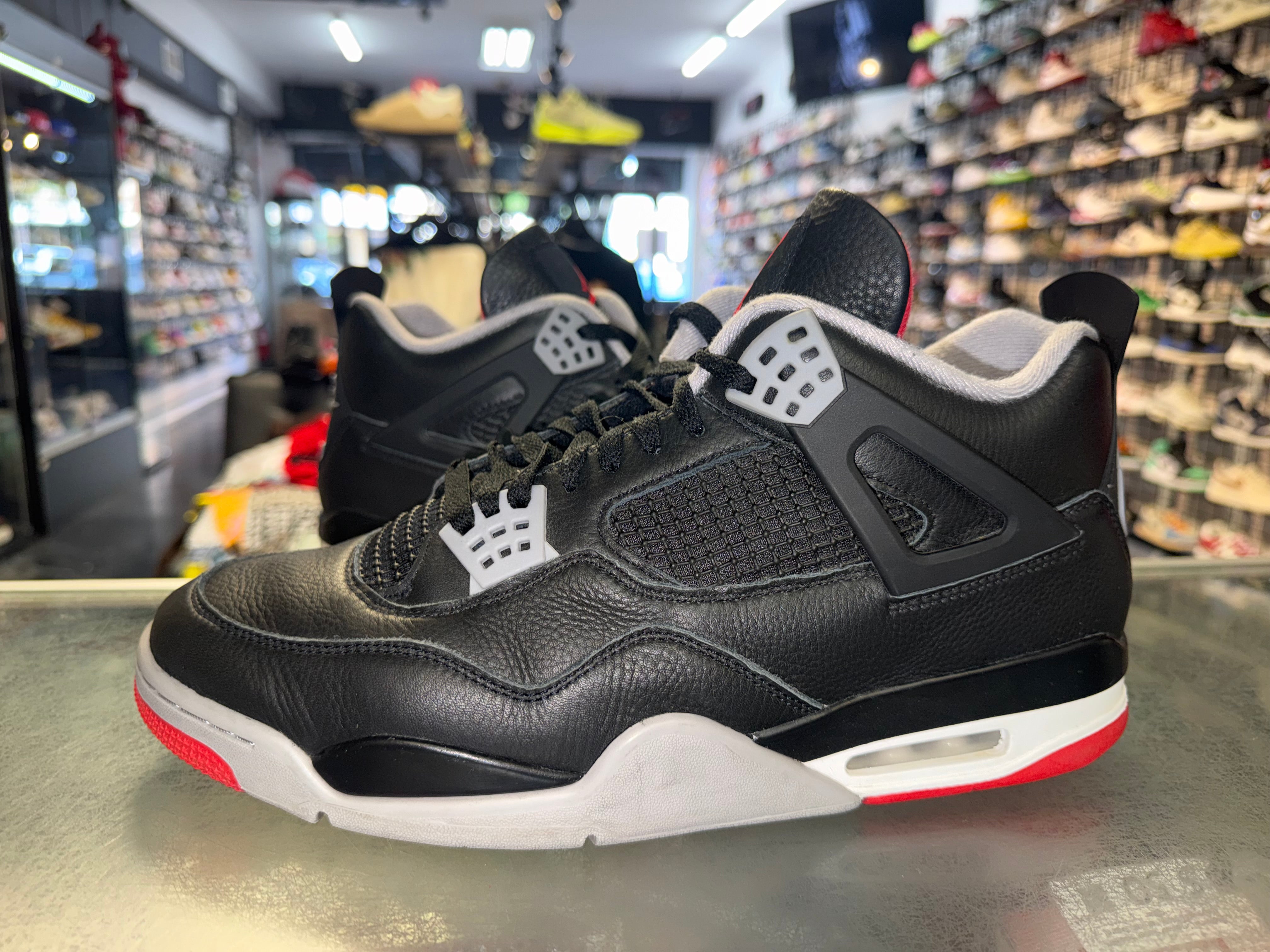 Size 13 Air Jordan 4 "Bred Reimagined"