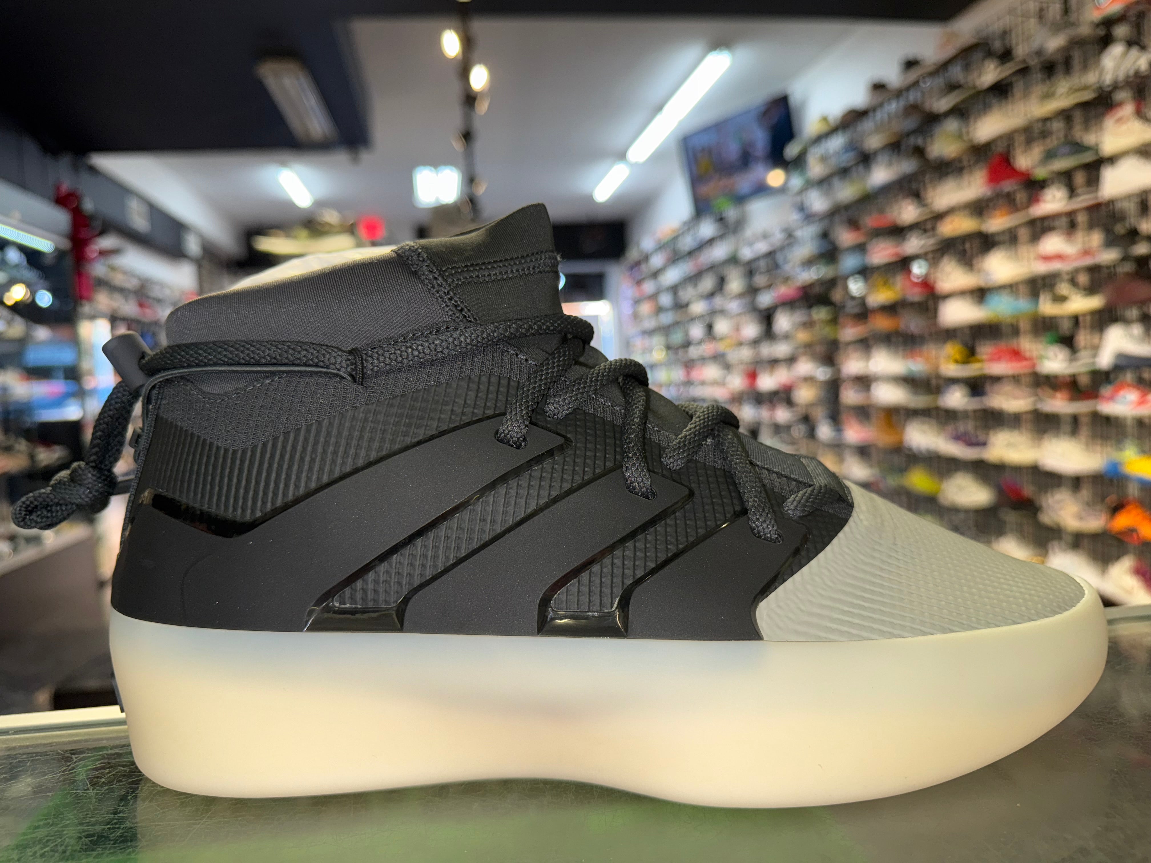 Size 9 Adidas Fear of God Athletics Basketball "Carbon Sesame" Brand New