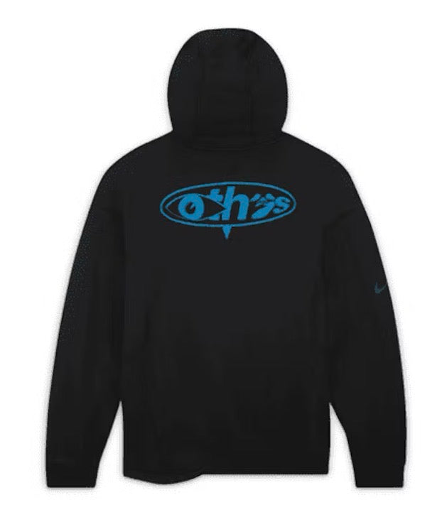 Size S (Fits M) Off White x Nike 006 Hoodie “Black/Blue”