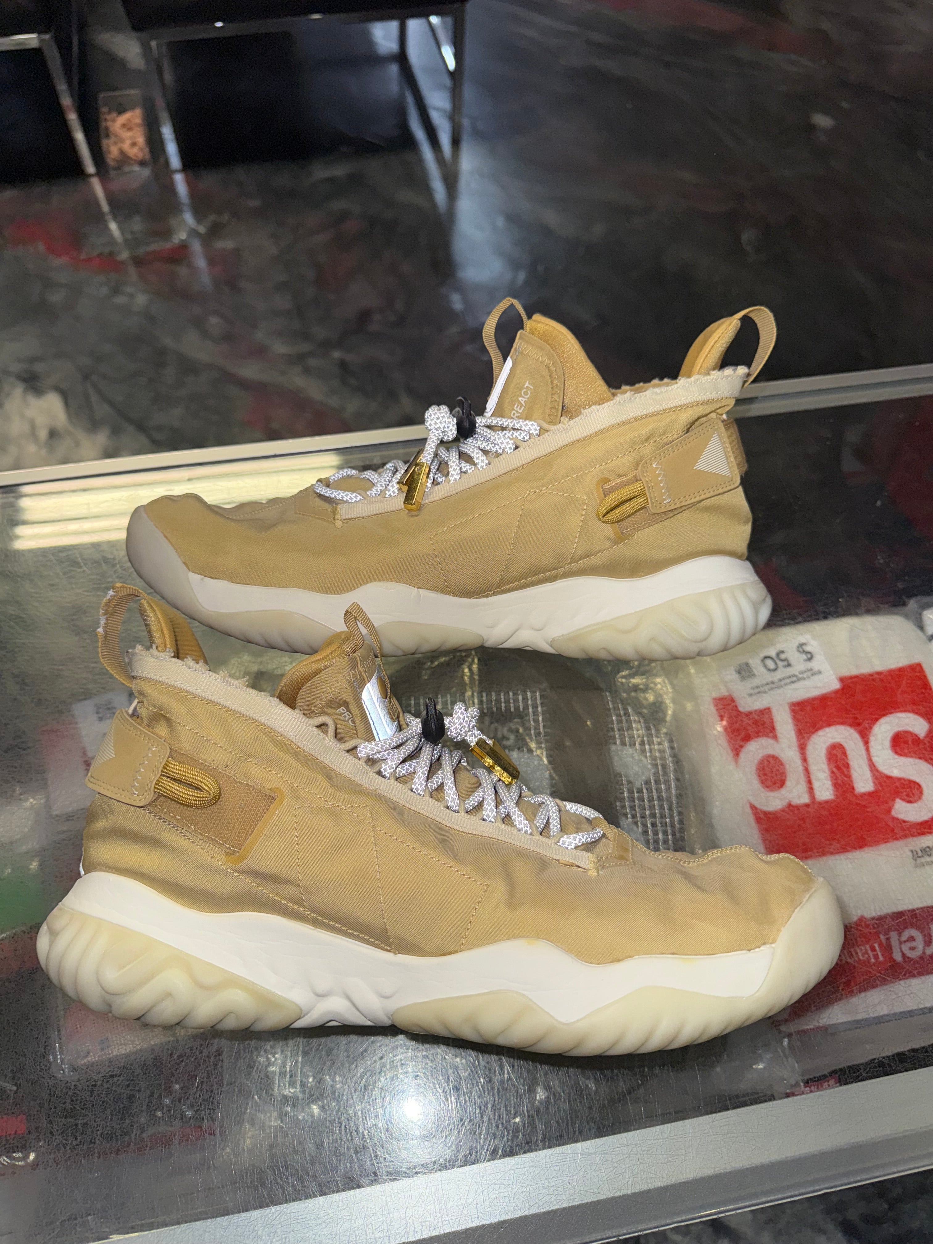 Size 12 Jordan Proto React "Light Cream" - NB