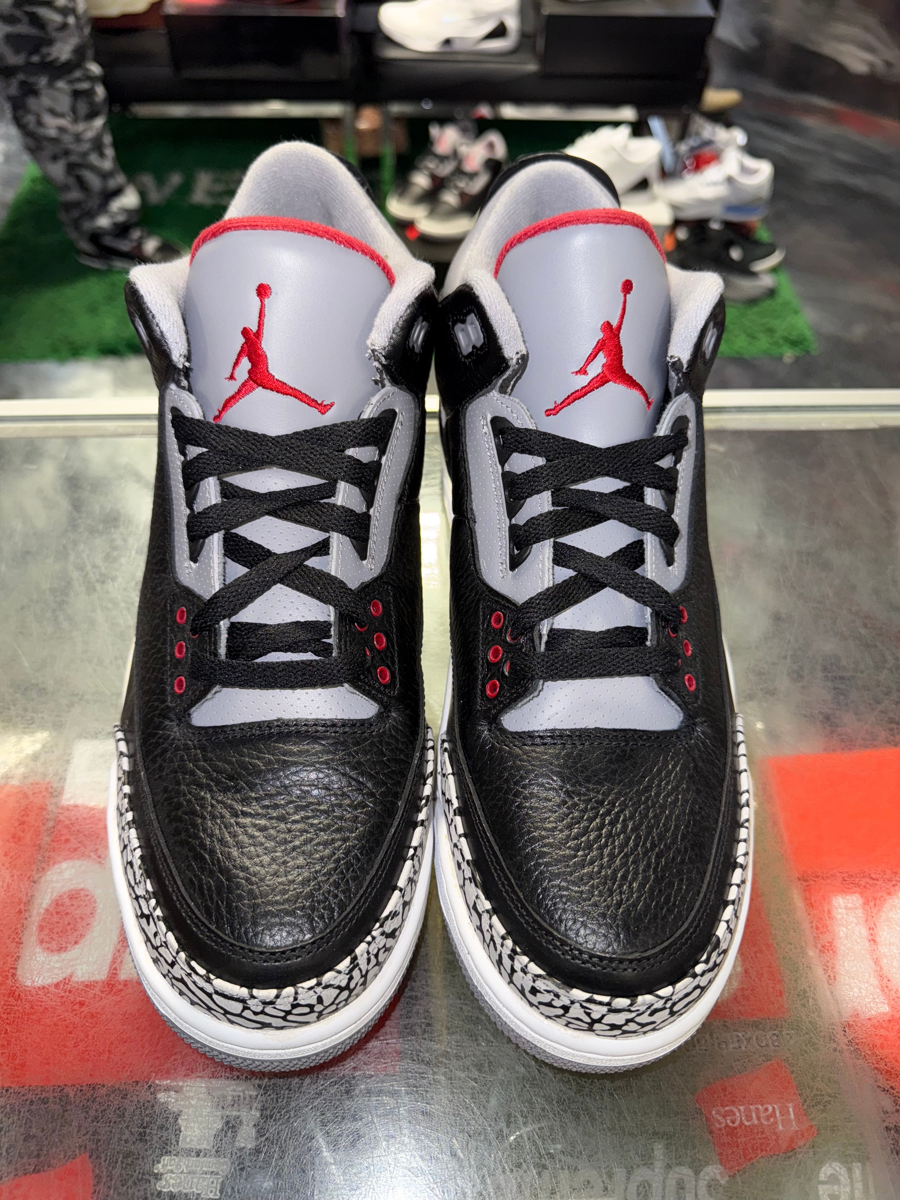 Size 12 Air Jordan 3 "Black Cement" 2011 Brand New