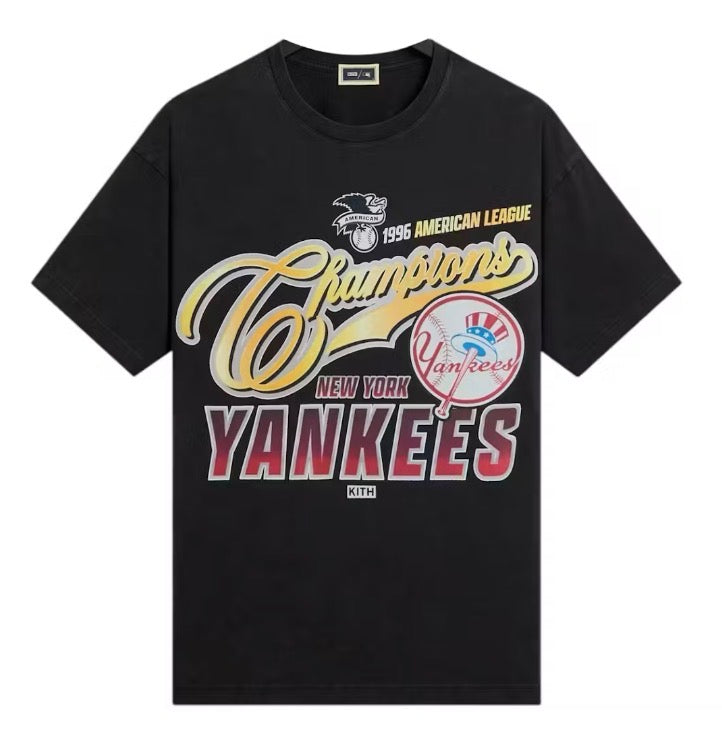Size S (Fits M) Kith x NY Yankees Champions Tee “Black” Brand New