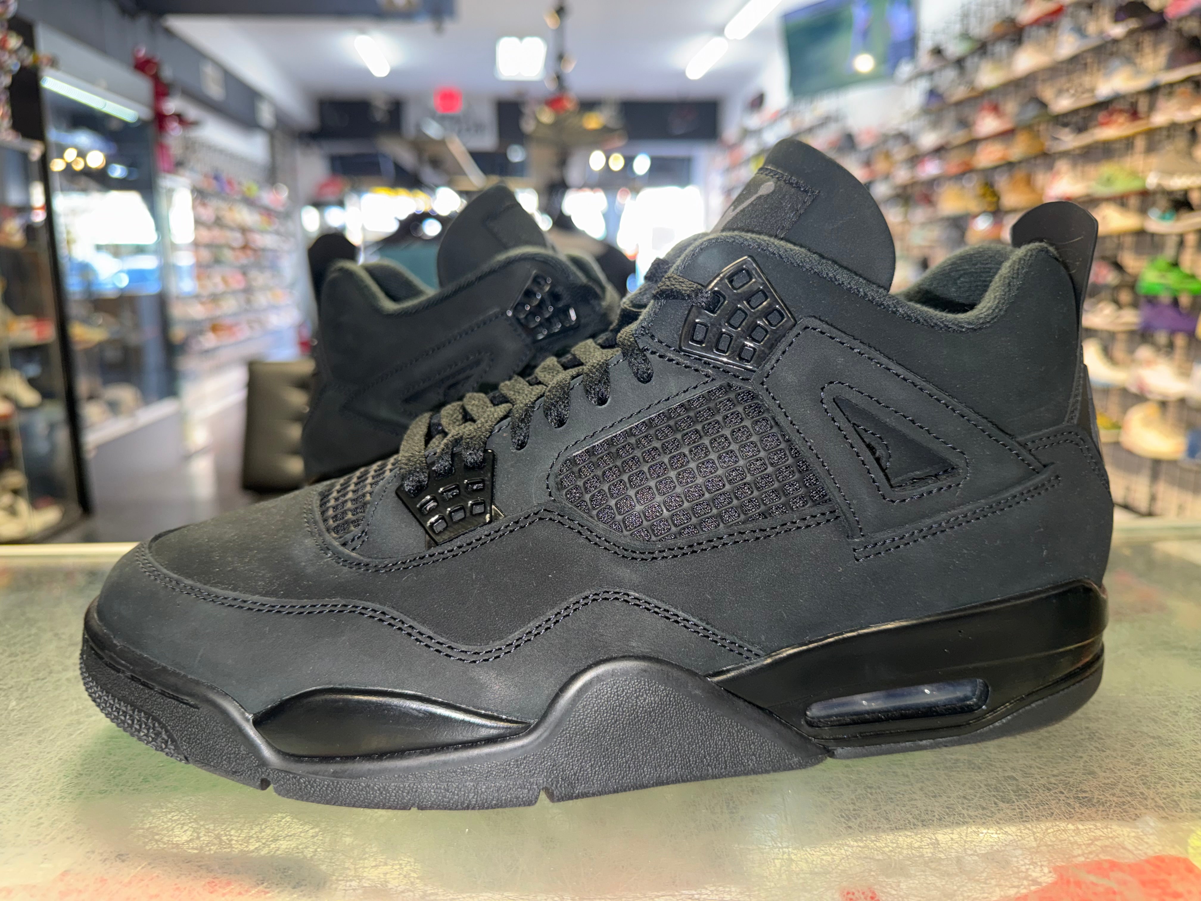 Size 12 Air Jordan 4 "Black Cat" Worn 1x