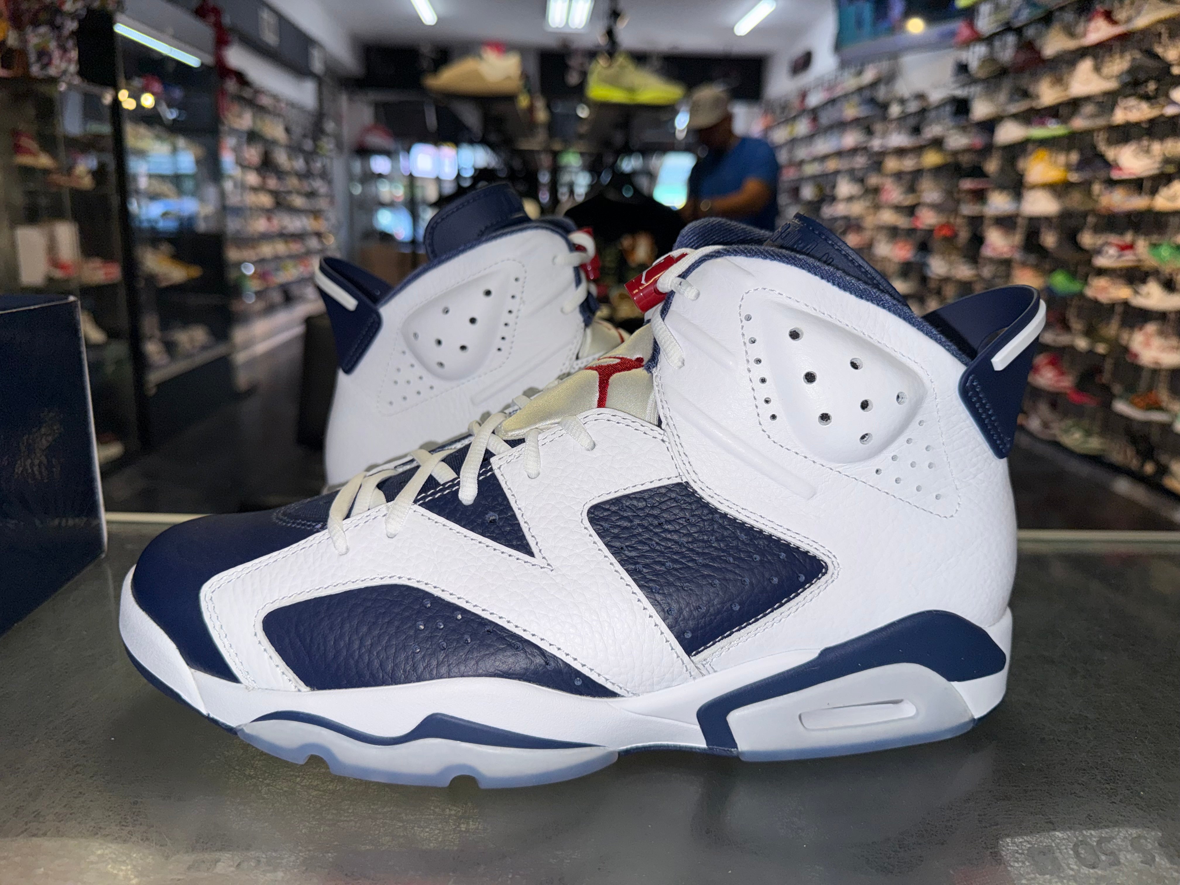 Size 13 Air Jordan 6 "Olympic"