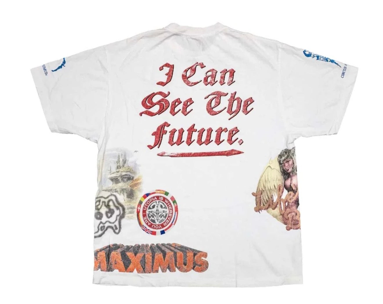 Size M Travis Scott See The Future Tee “White”