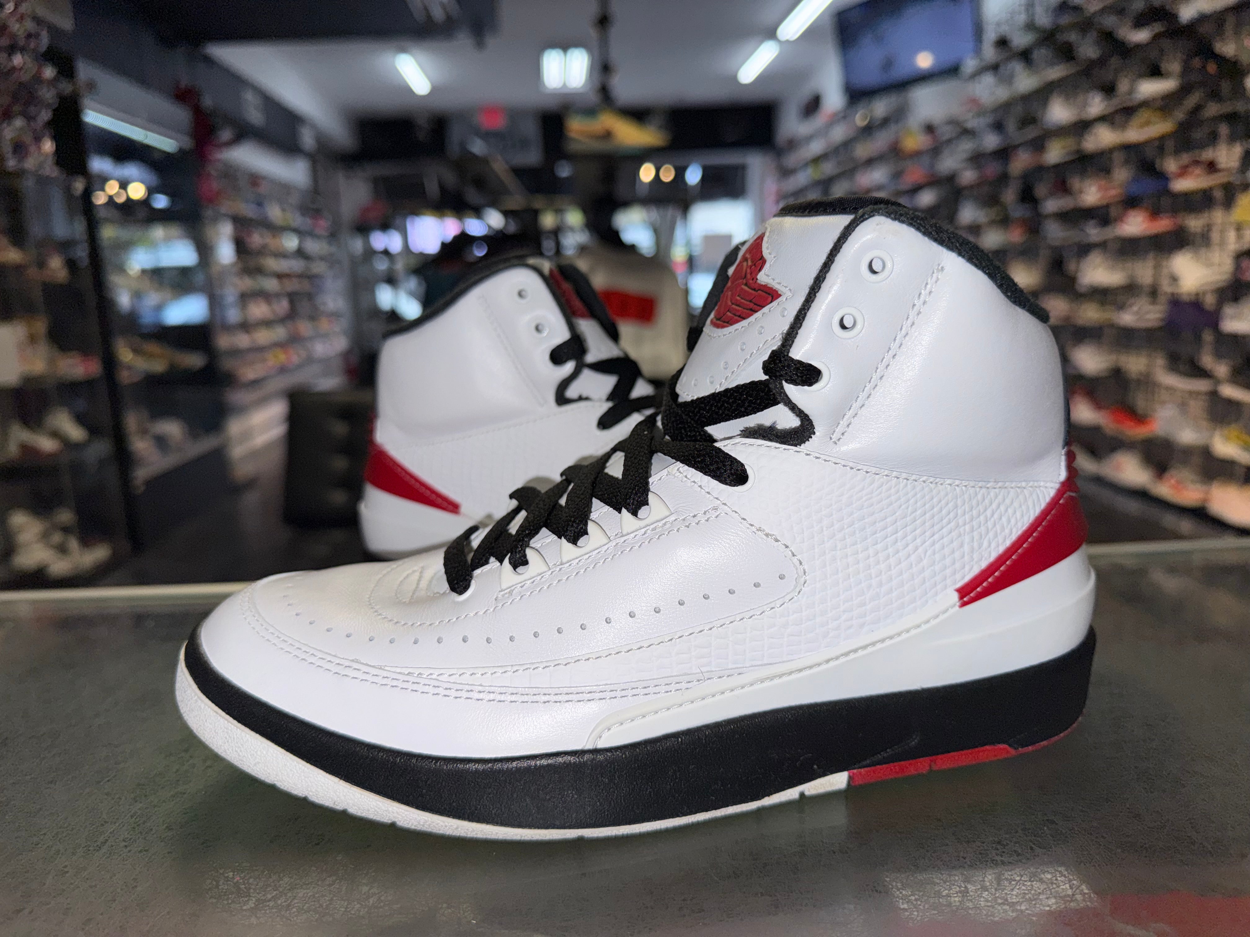 Size 7y Air Jordan 2 "Chicago"