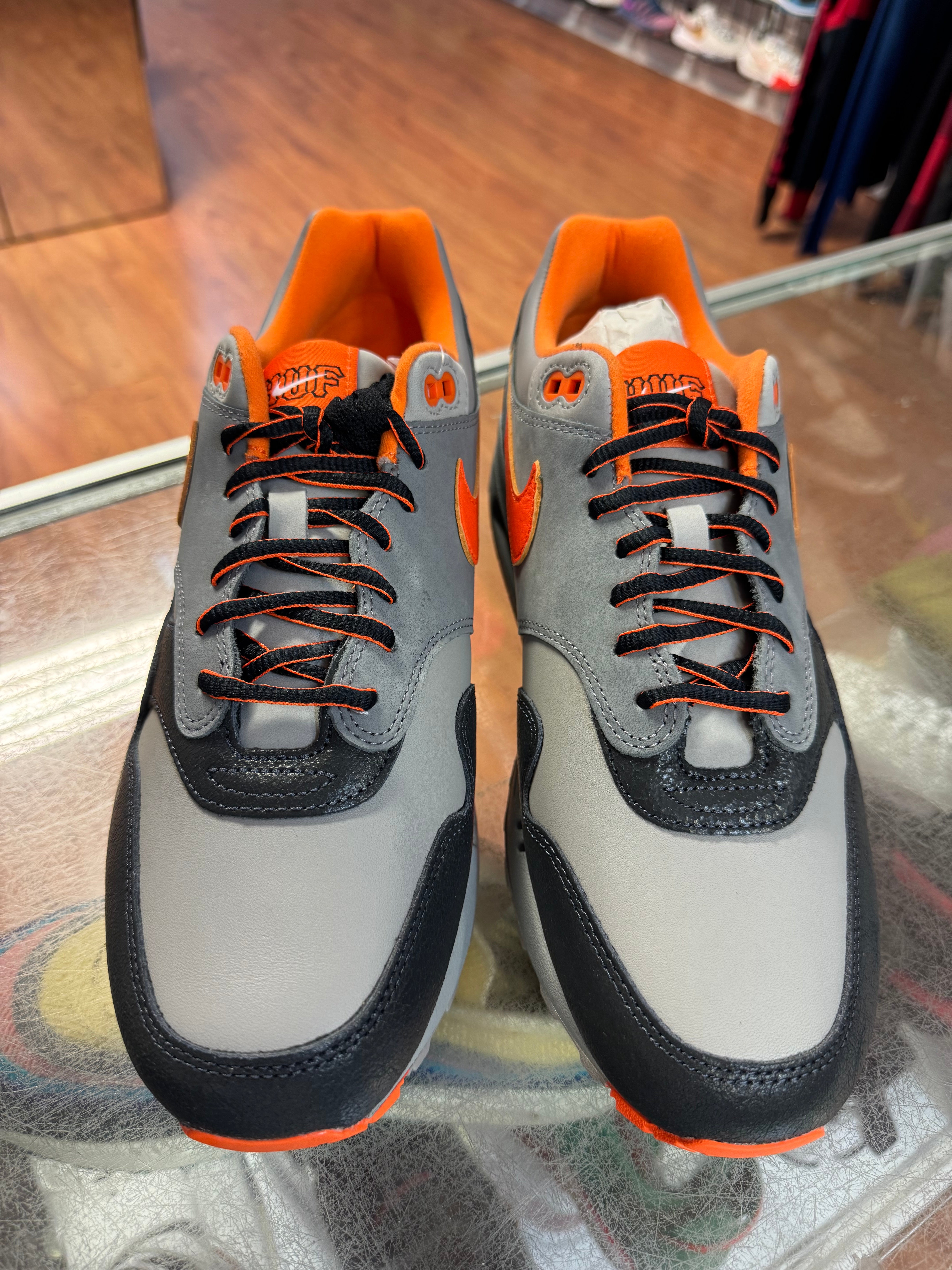 Size 10 Air Max 1 HUF "Brilliant Orange" Brand New