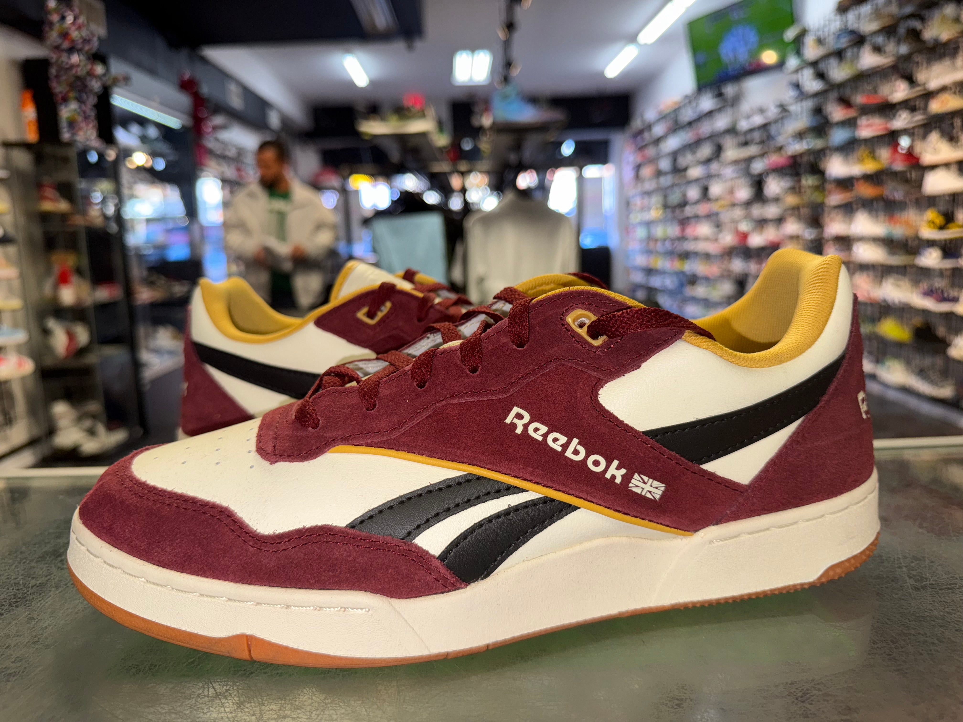 Size 12 Reebok Low "Maroon Gold"
