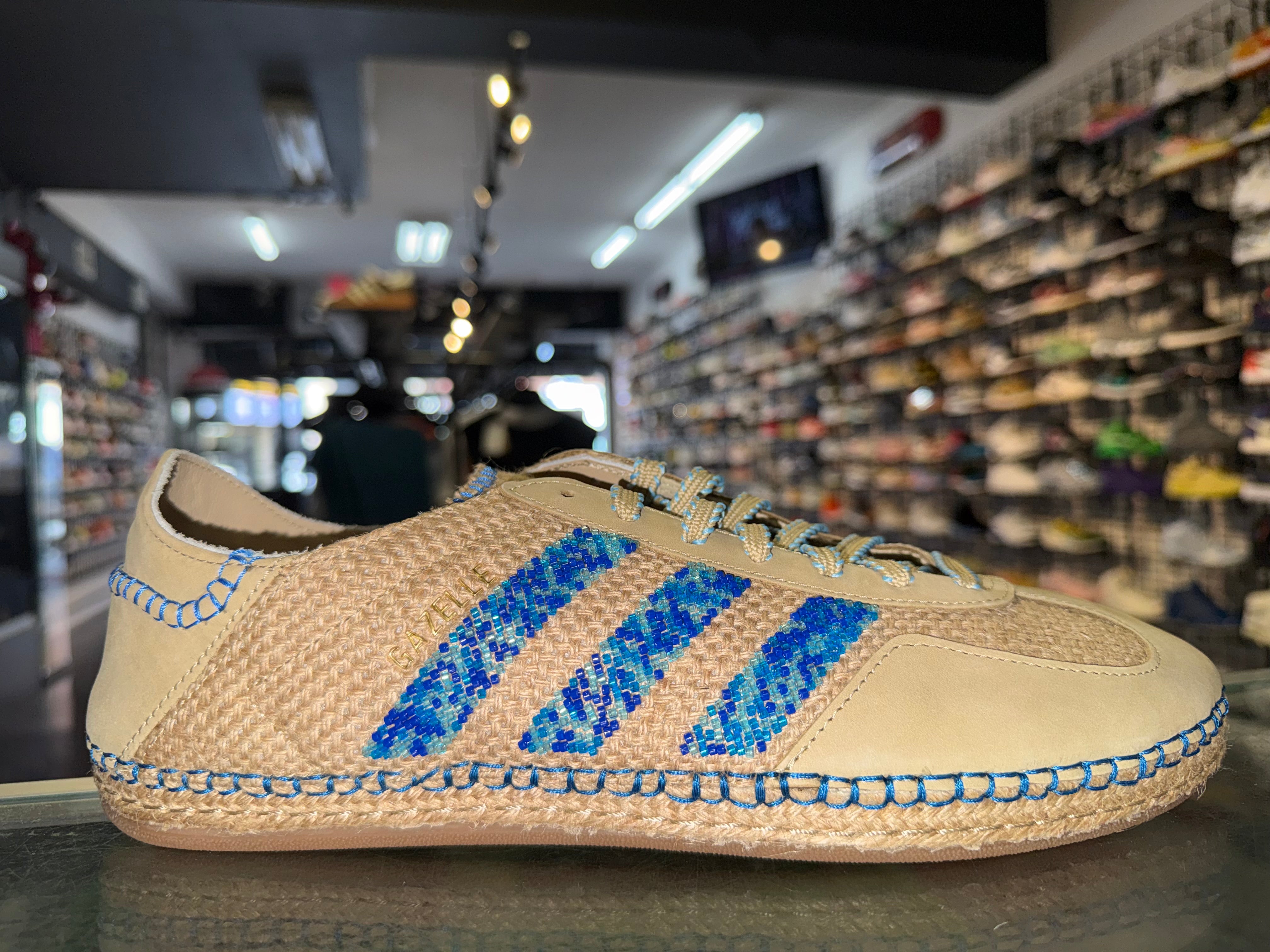 Size 10.5 Adidas Gazelle x CLOT “Khaki” Brand New