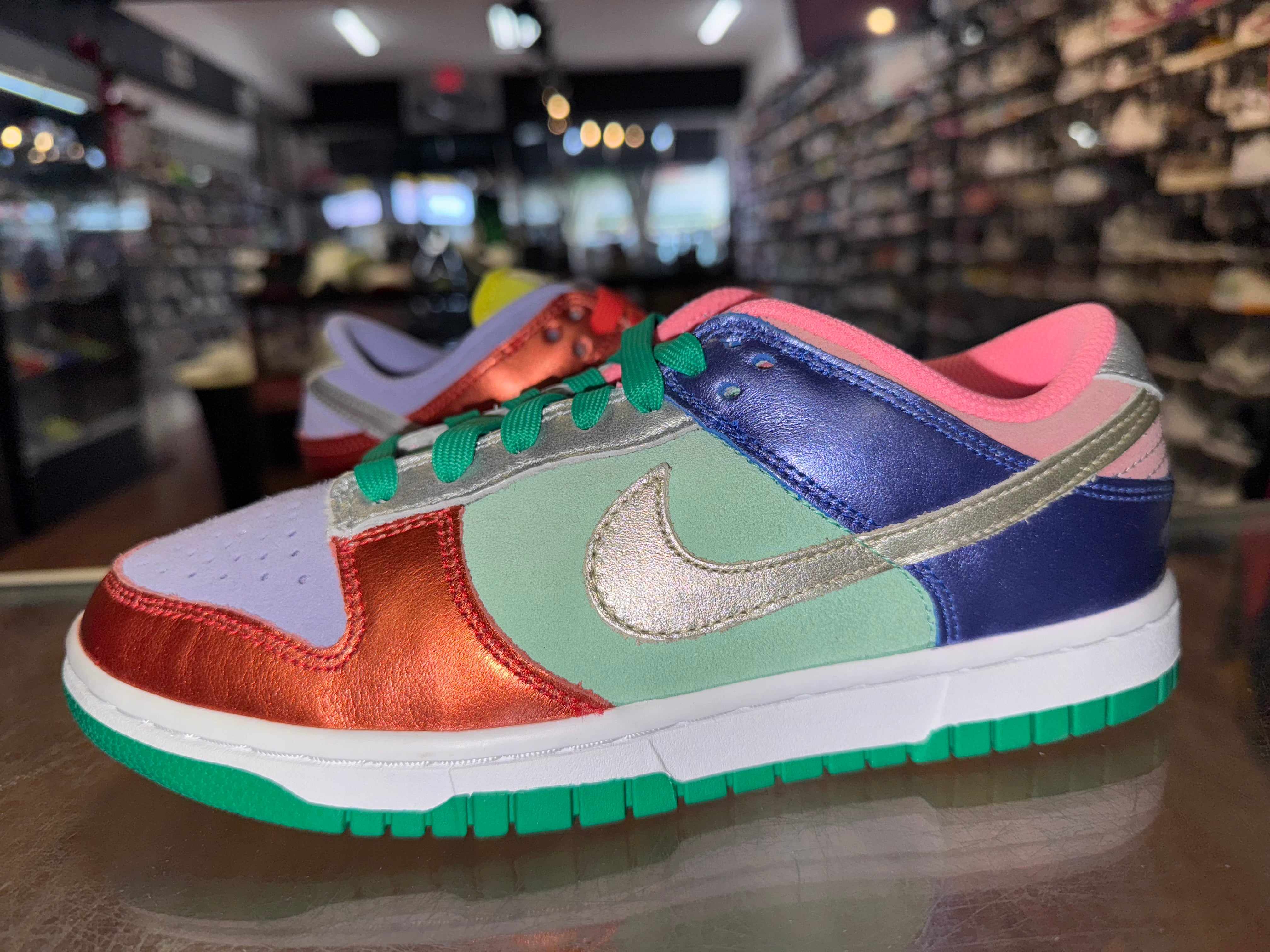 Size 5 (6.5W) Dunk Low “Sunset Pulse” Brand New