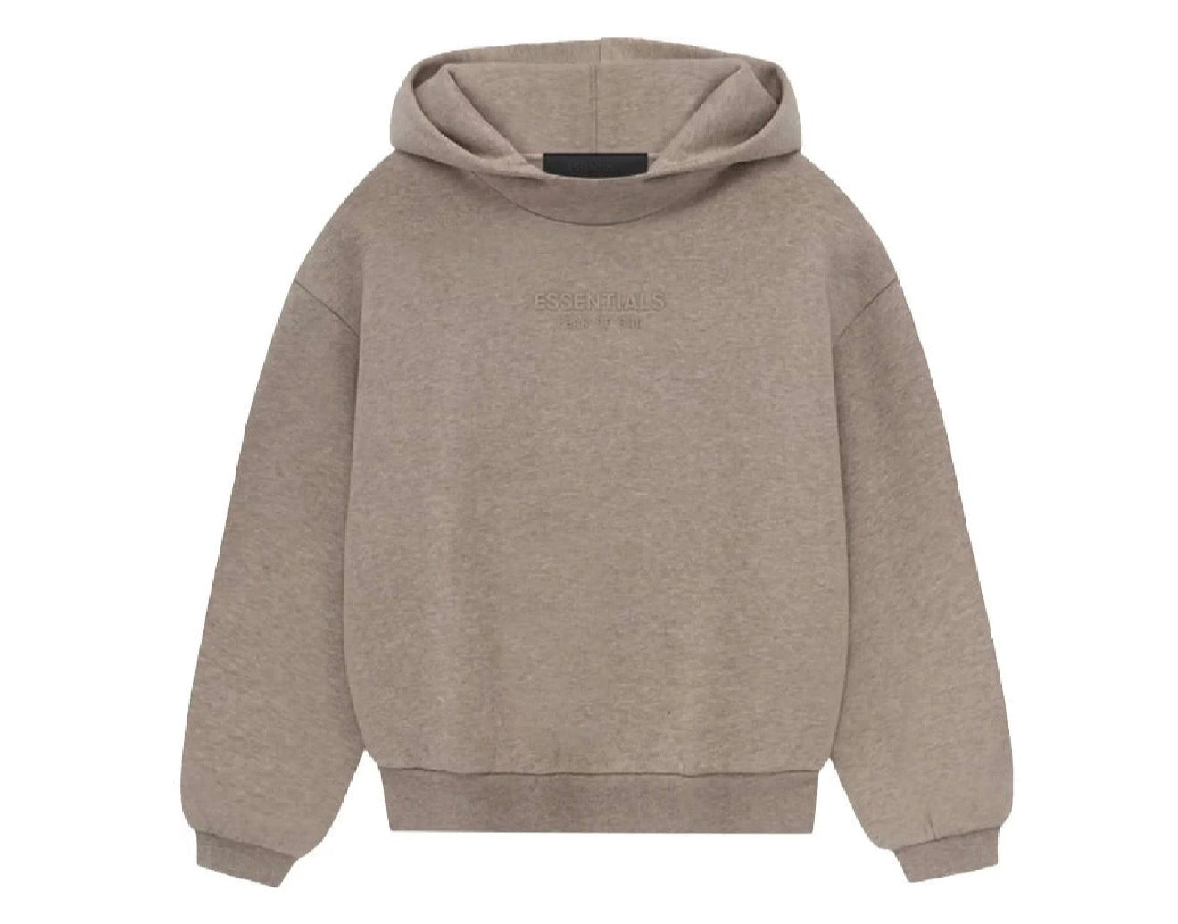 Size L Essentials FOG Core Hoodie “Light Heather”