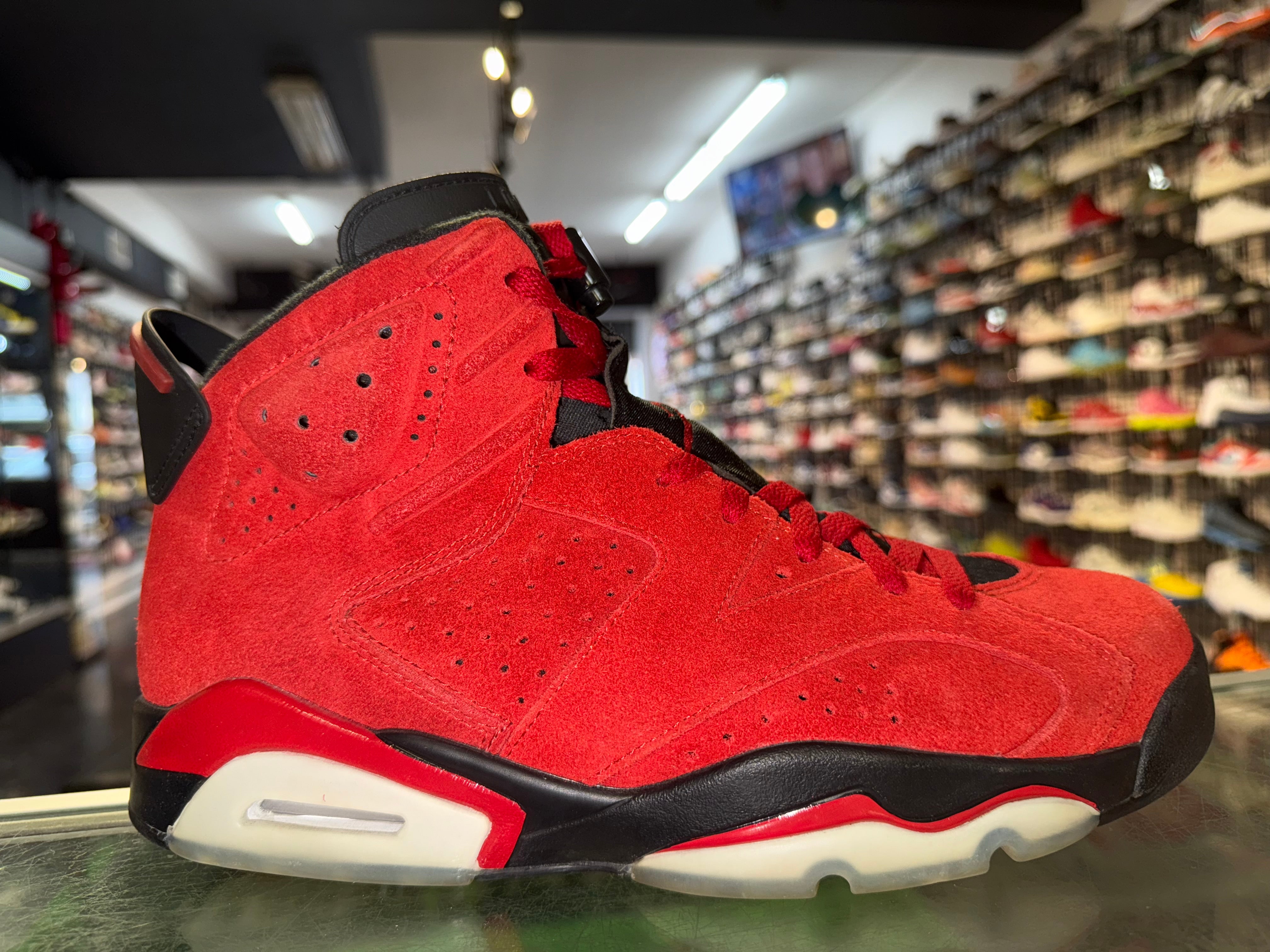 Size 9.5 Air Jordan 6 “Toro Bravo”