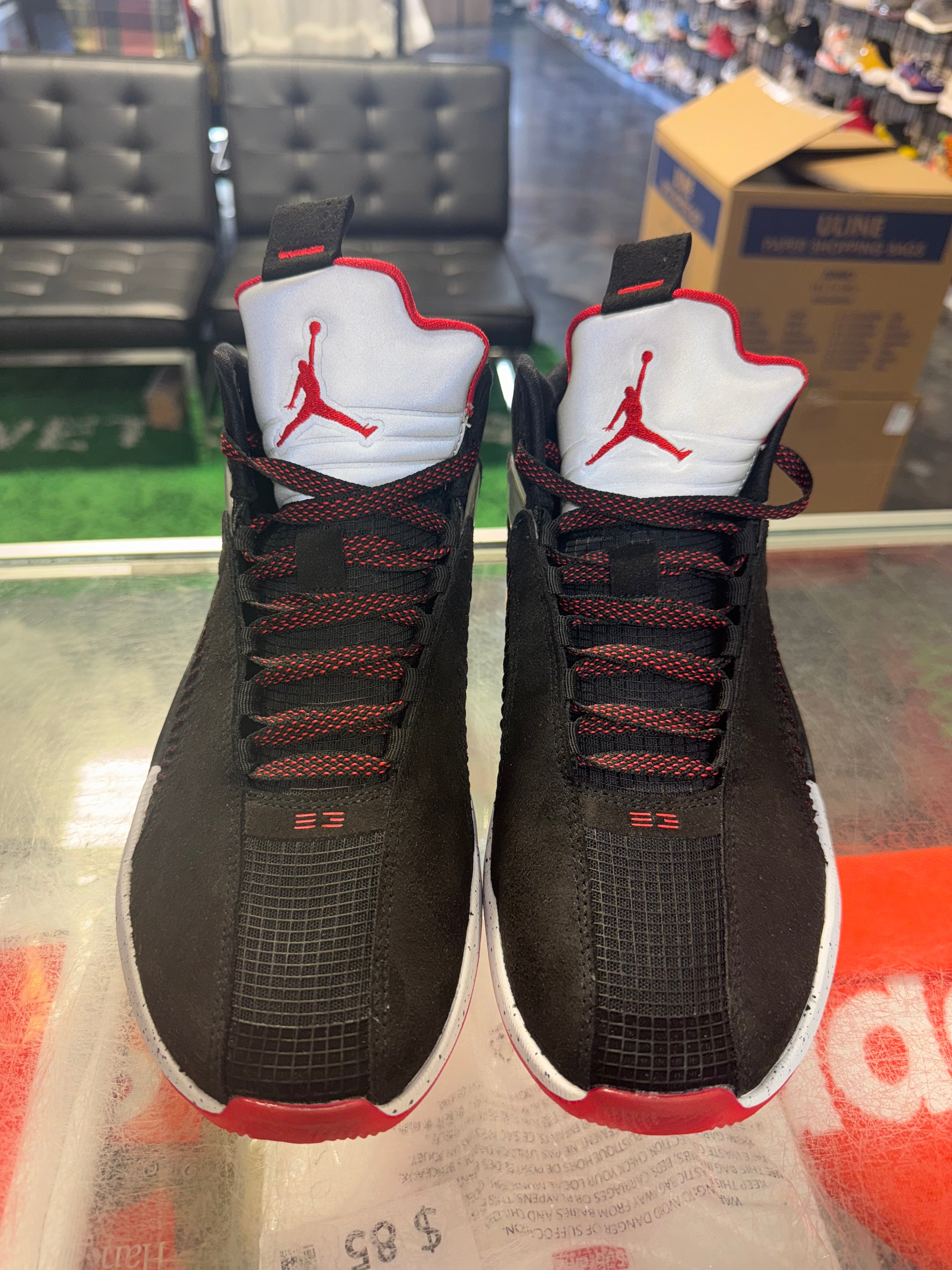 Size 8.5 Air Jordan XXXV "Bred" Brand New