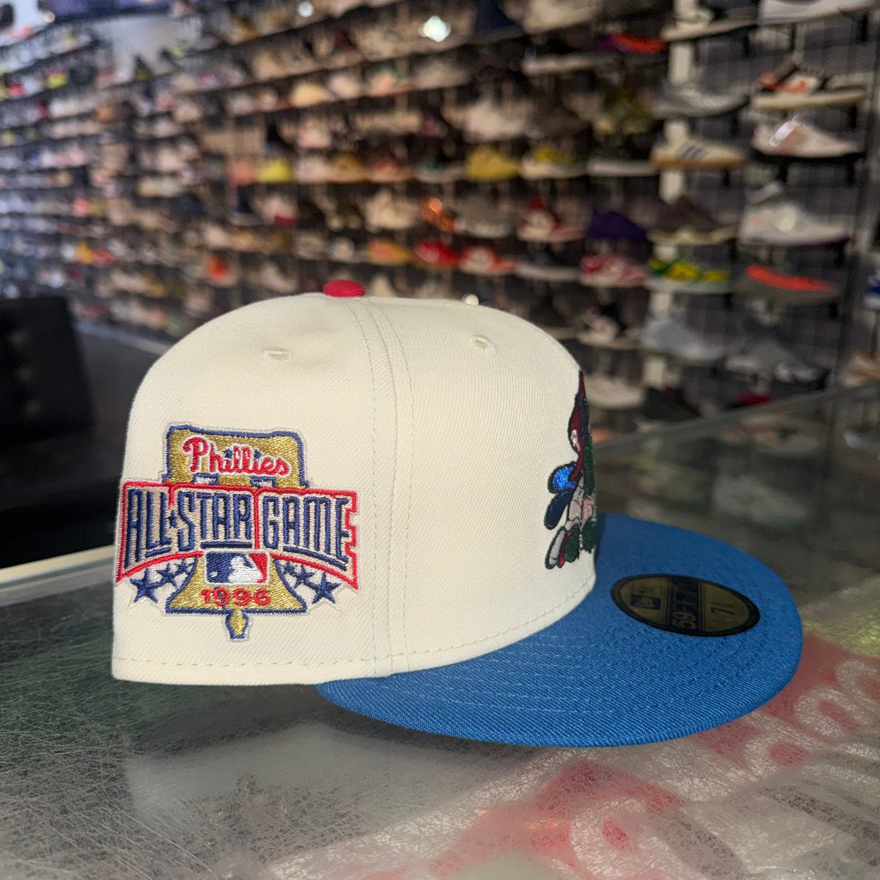 Size 7 3/8 New Era Fitted Hat “Phillies Baby Phanatic” Brand New