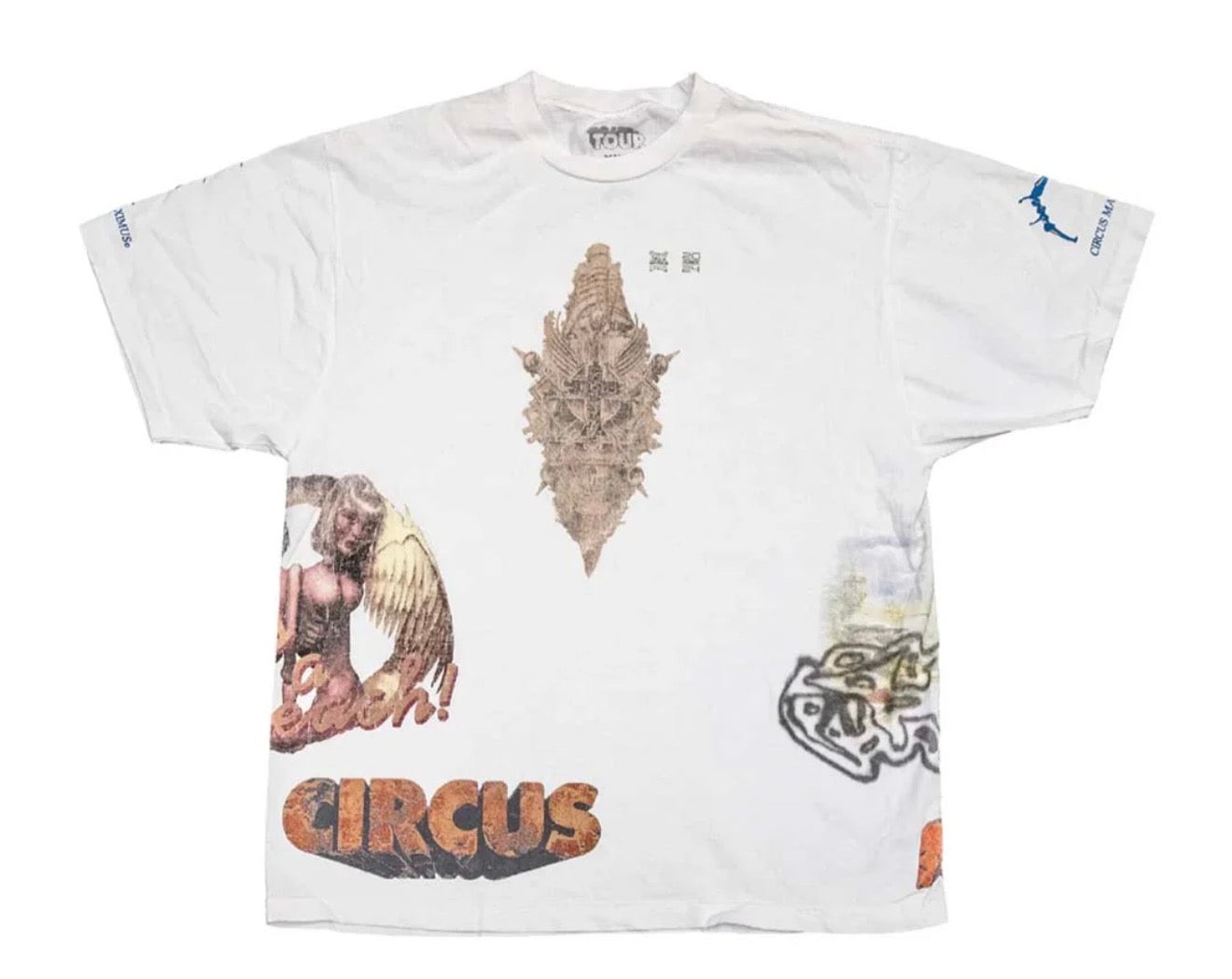 Size M Travis Scott See The Future Tee “White”