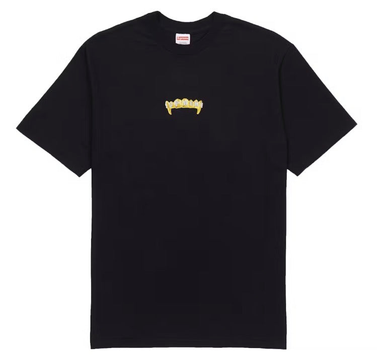 Size M Supreme Fronts Tee “Black” Brand New