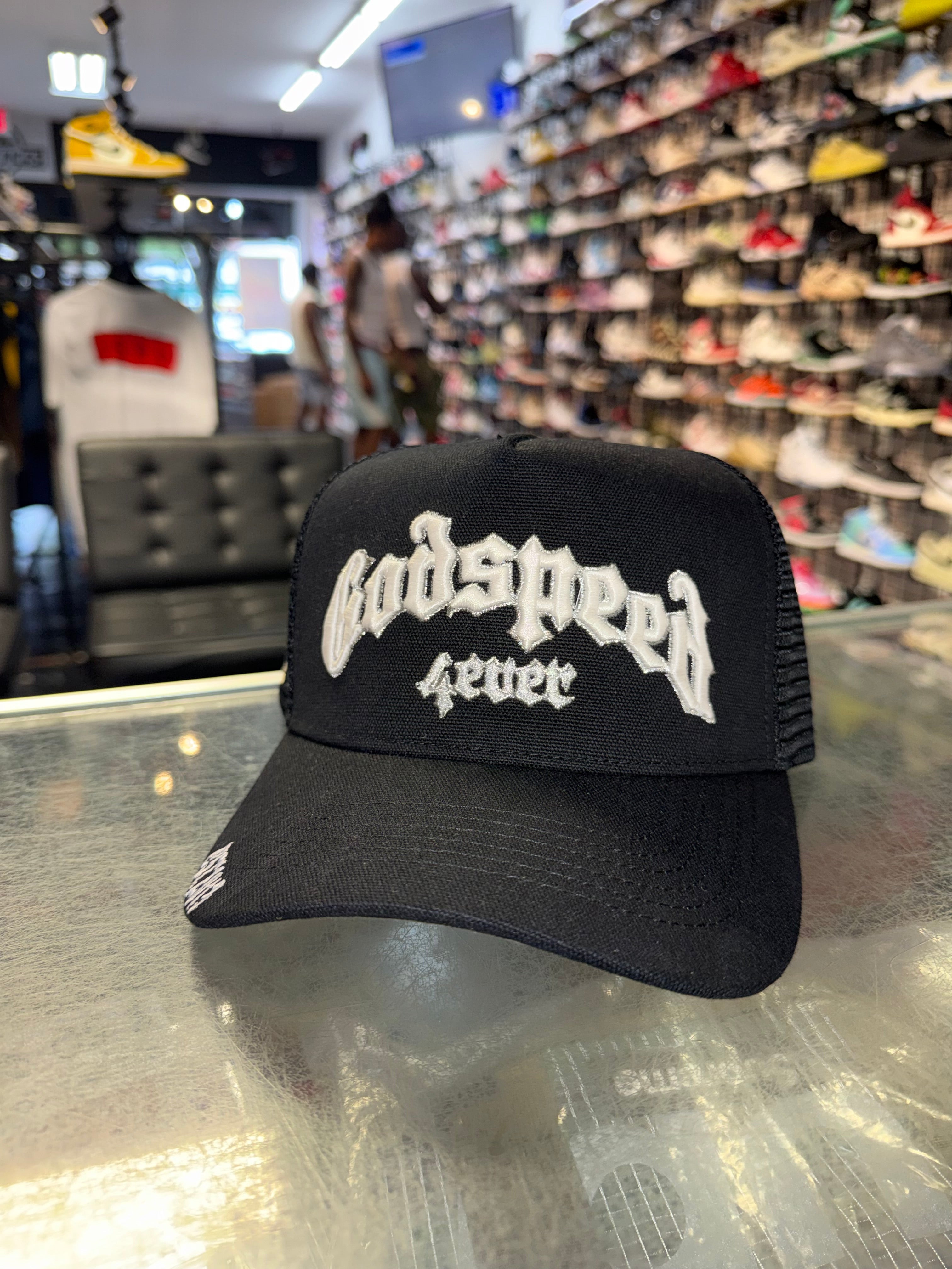 Size OS Godspeed 4Ever SnapBack Hat “Black/White”