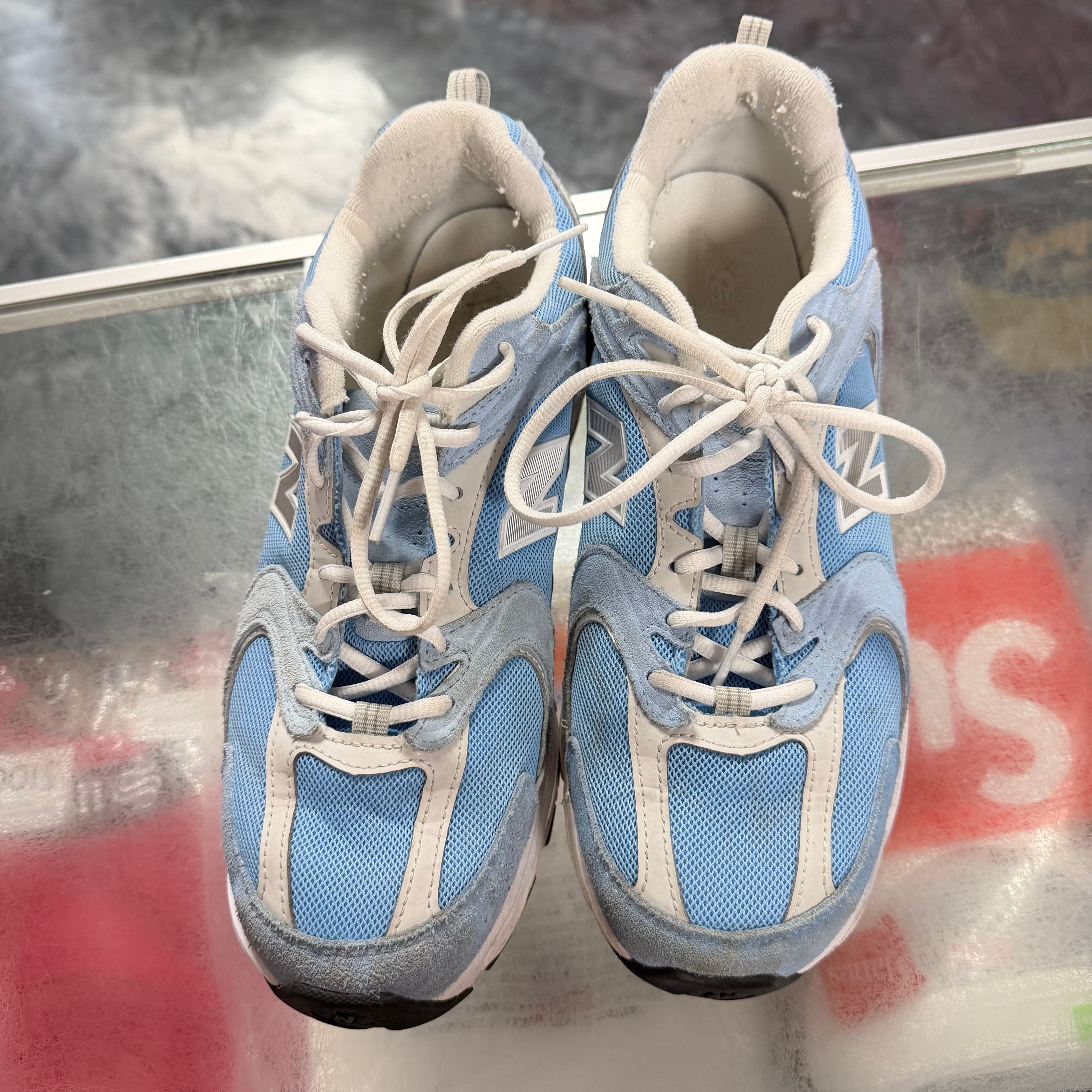 Size 10.5 New Balance530 "White Blue" - NB
