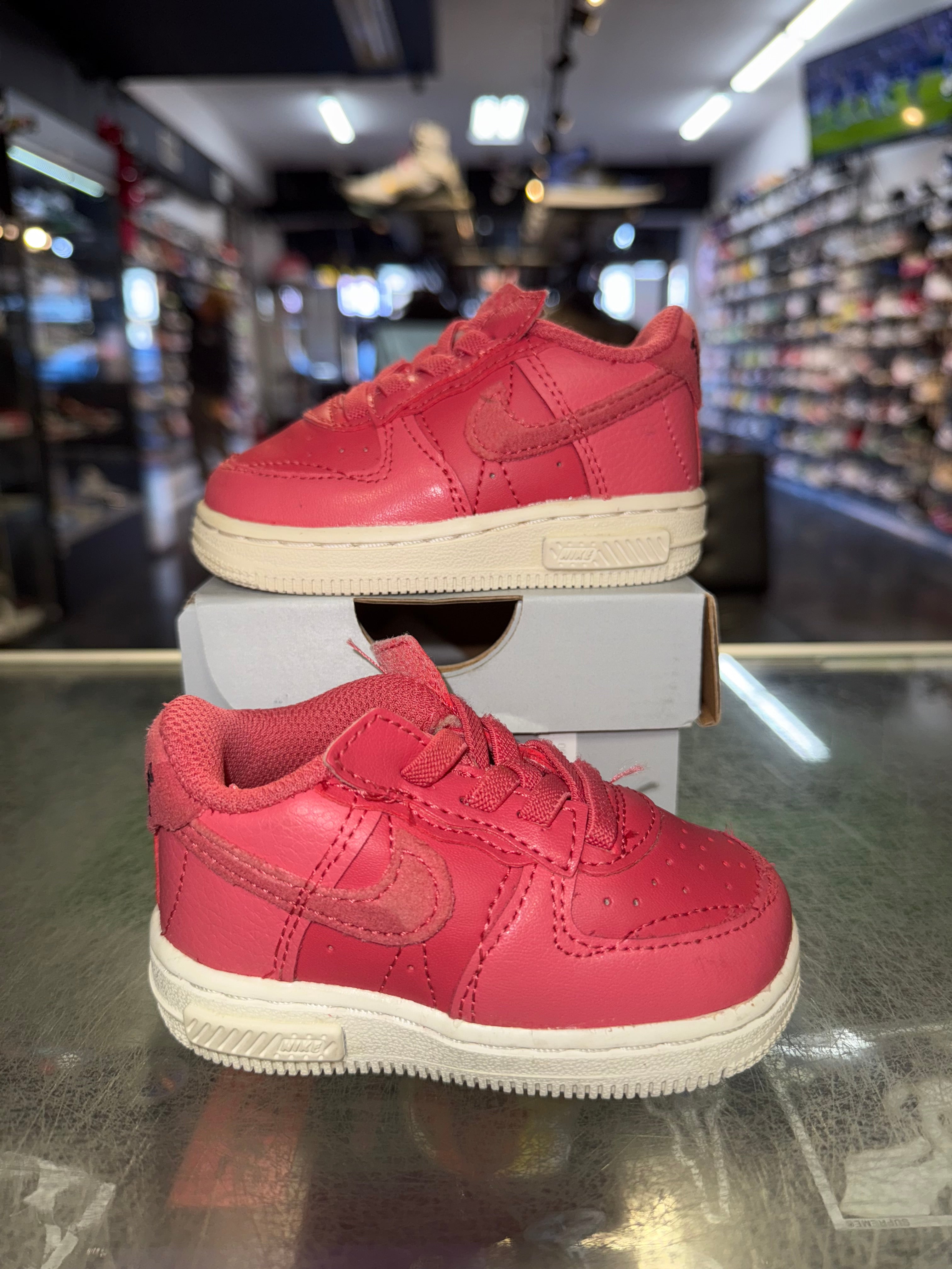 Size 4c Air Force 1 Low “Archeo Pink” (TD)
