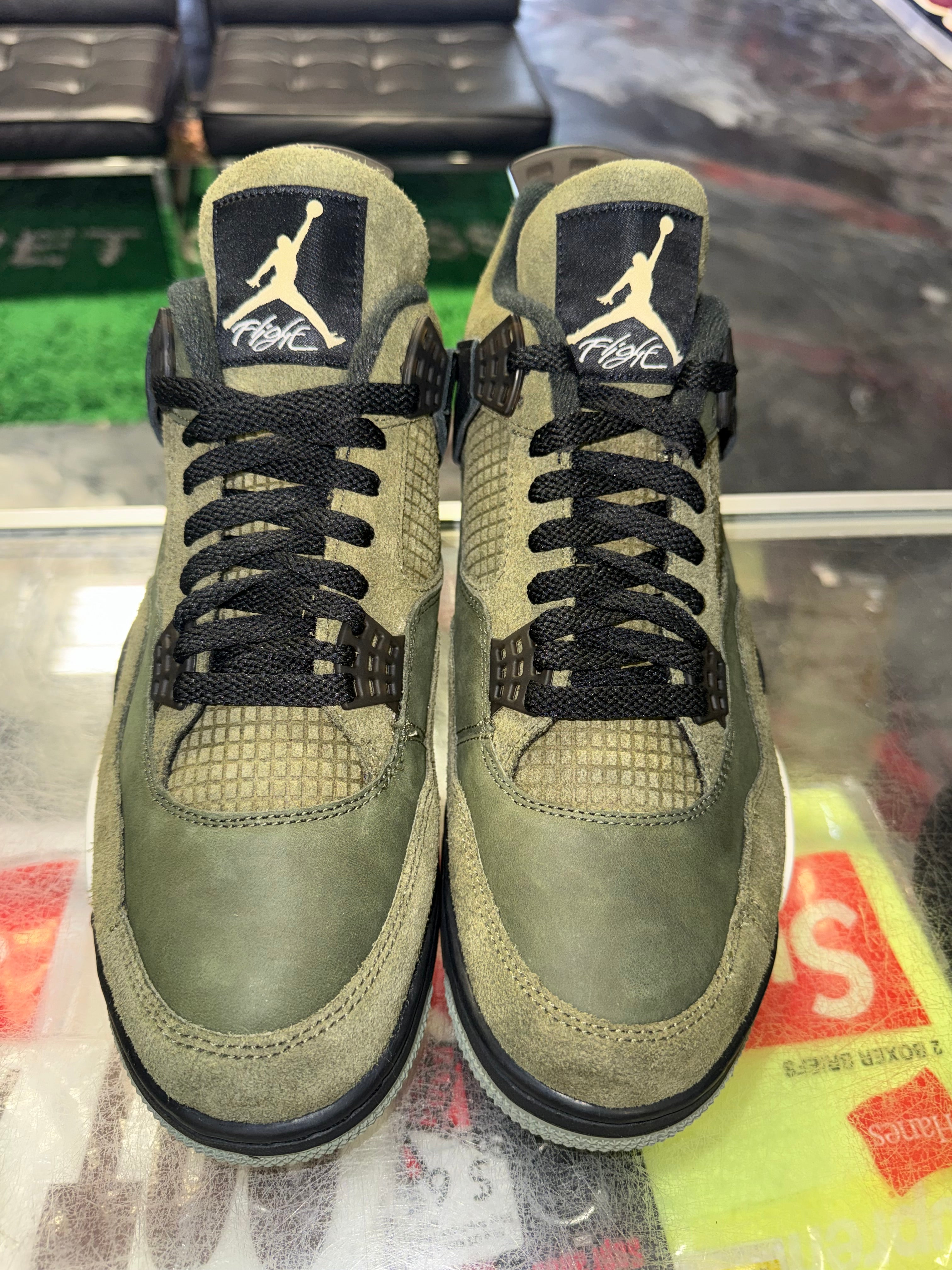 Size 11 Air Jordan 4 “Craft Olive” Brand New