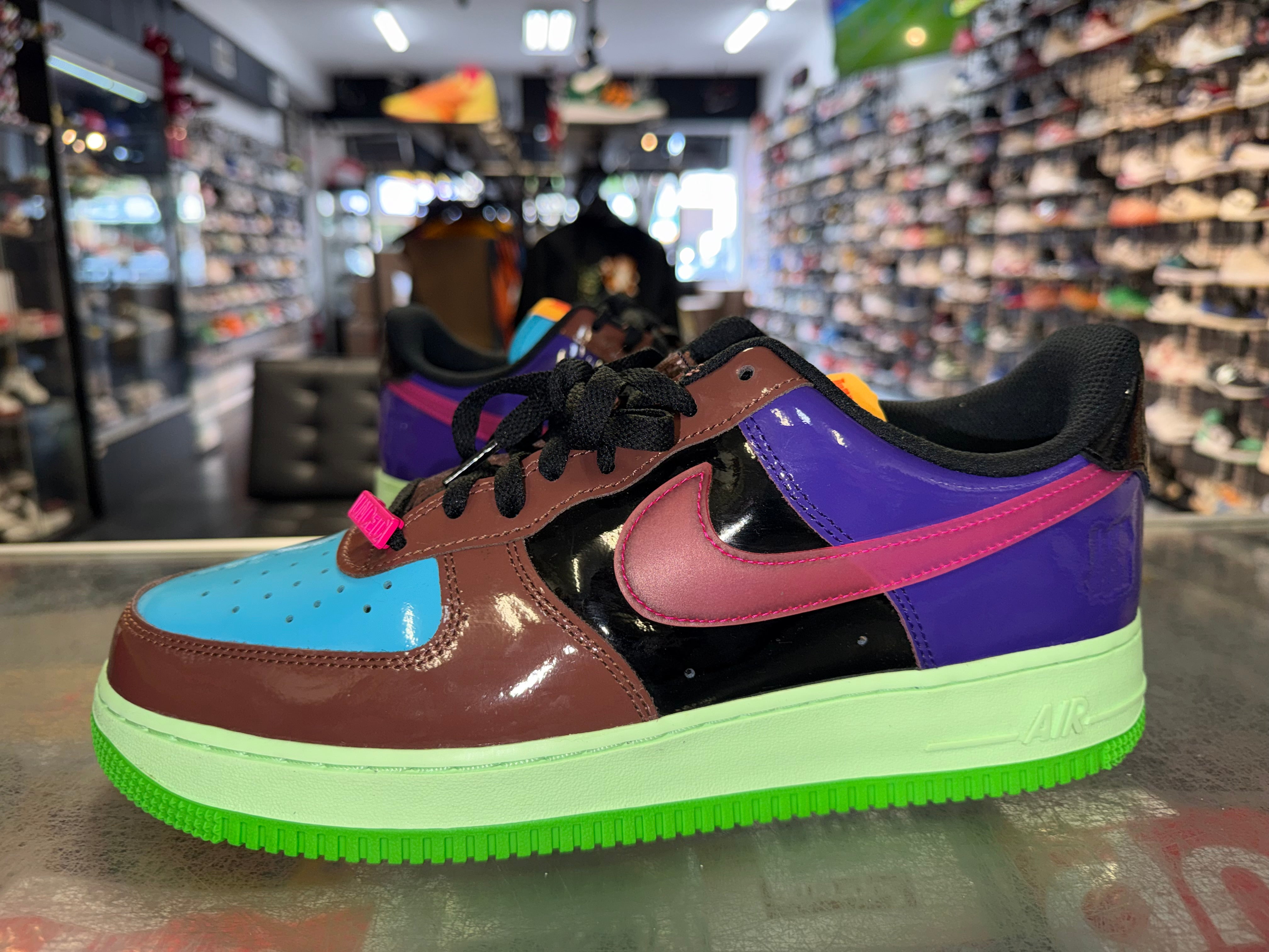 Size 11 Air Force 1 Undefeated "Multi Patent Pink Prime"