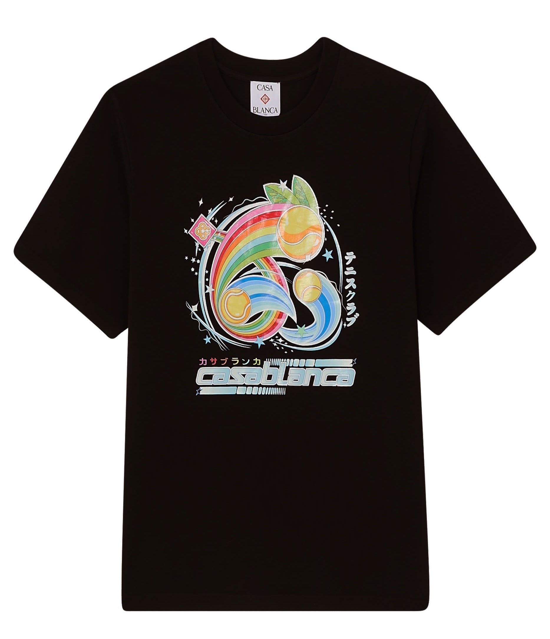 Size L Casablanca Manga Tennis Tee “Black” Brand New