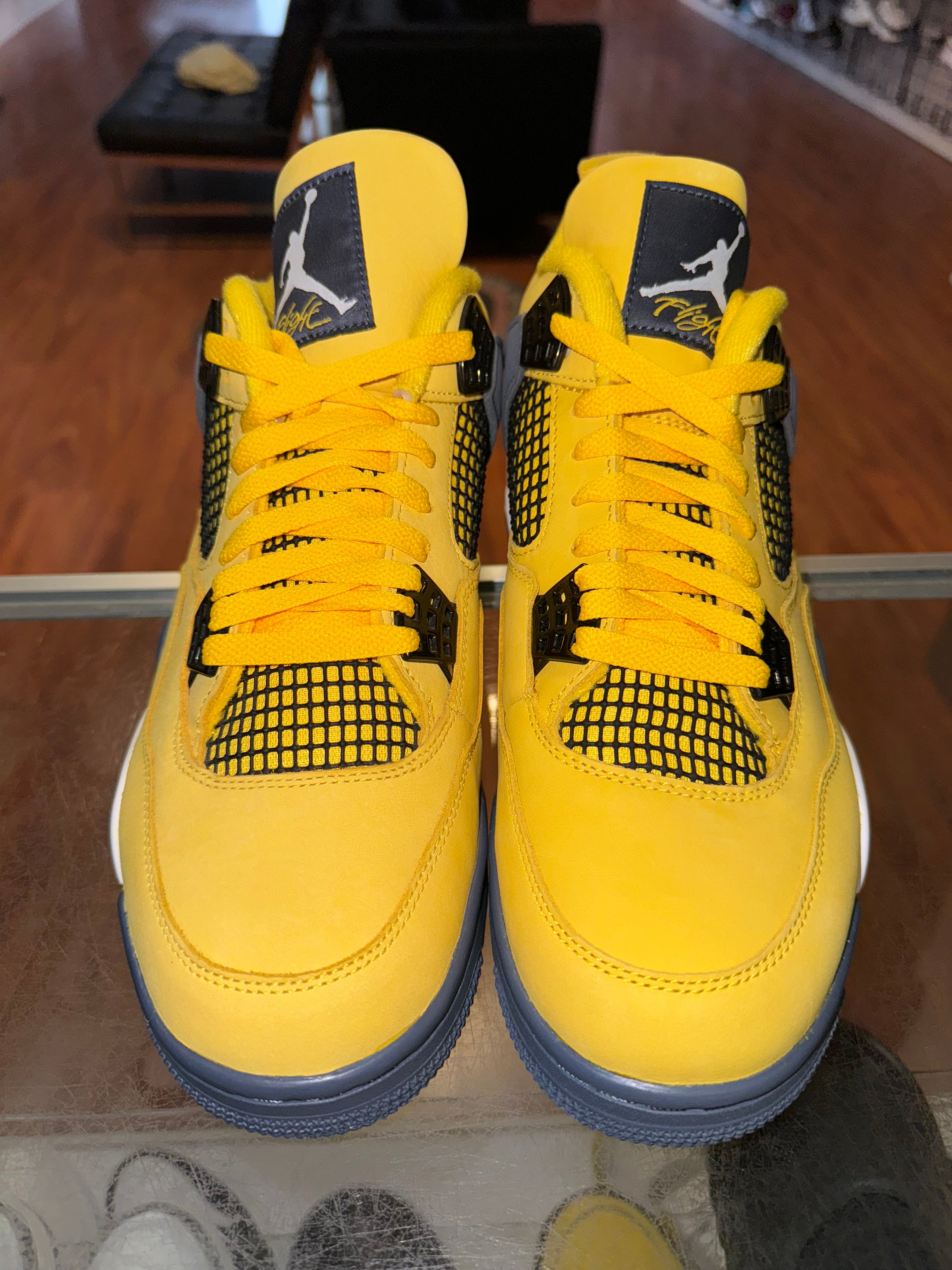 Size 9 Air Jordan 4 “Lightning” Brand New