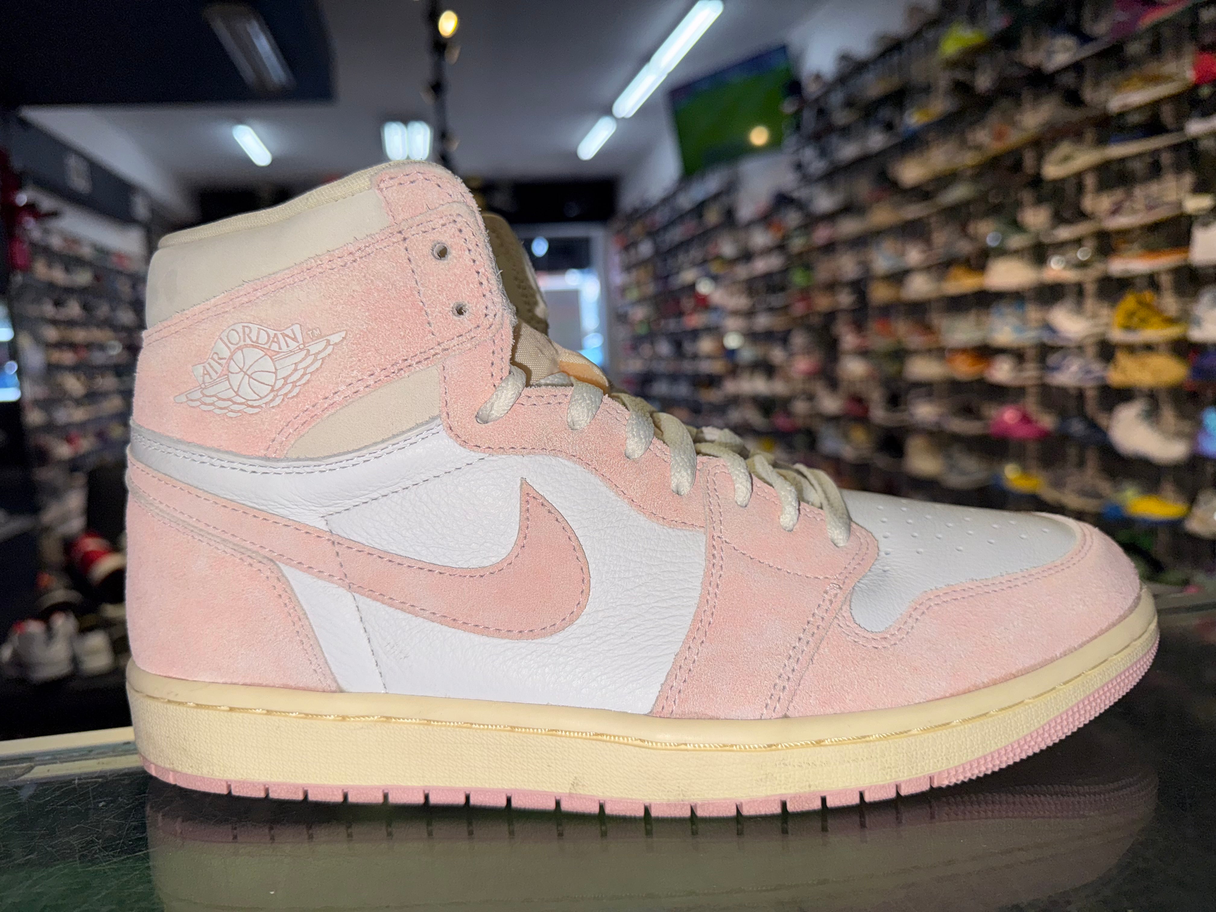 Size 10.5 (12W) Air Jordan 1 "Washed Pink"
