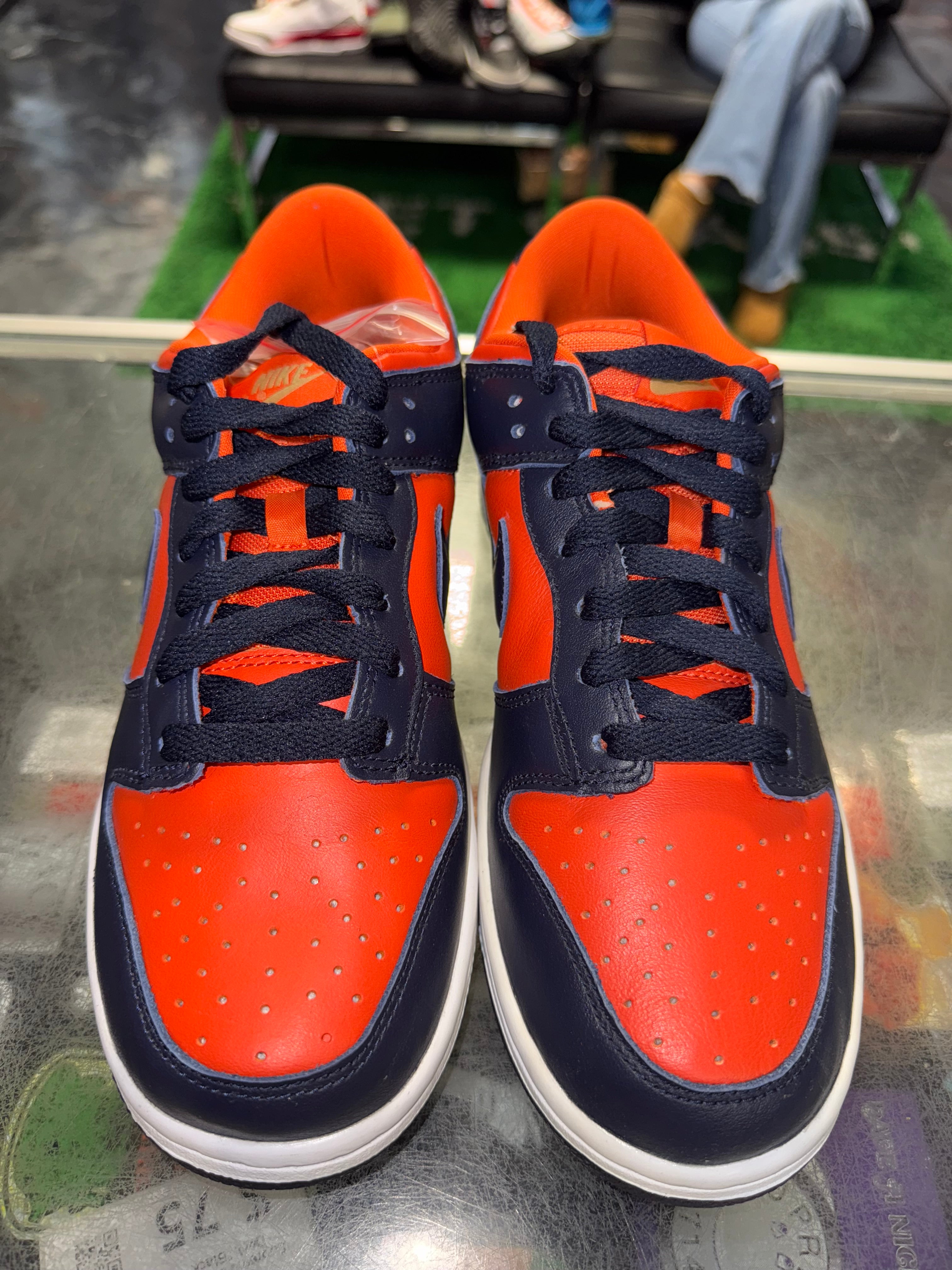 Size 7.5 Dunk Low Champ Colors "University Orange" Brand New