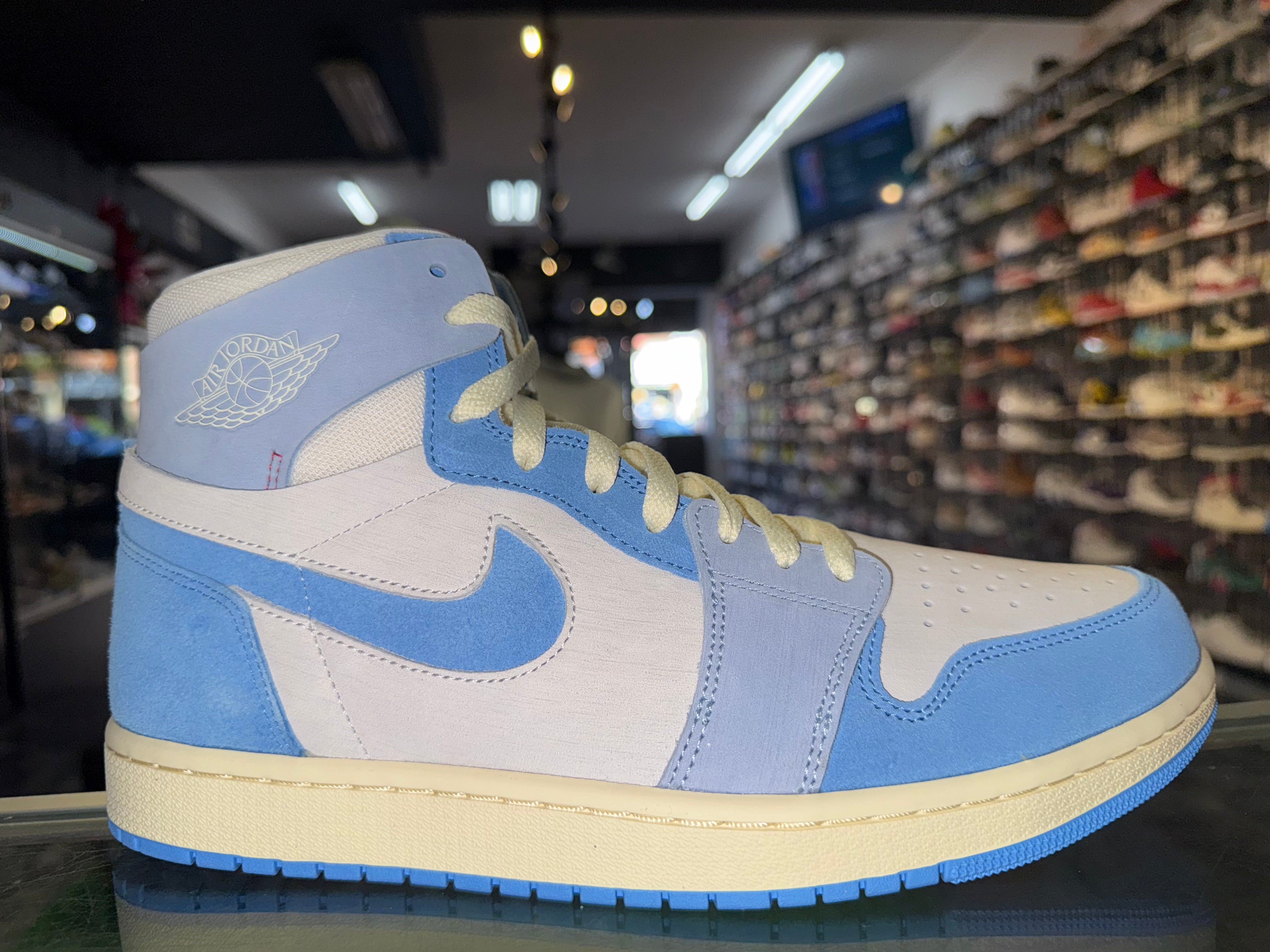 Size 10 (11.5W) Air Jordan 1 Zoom CMFT "Phantom University Blue" Brand New