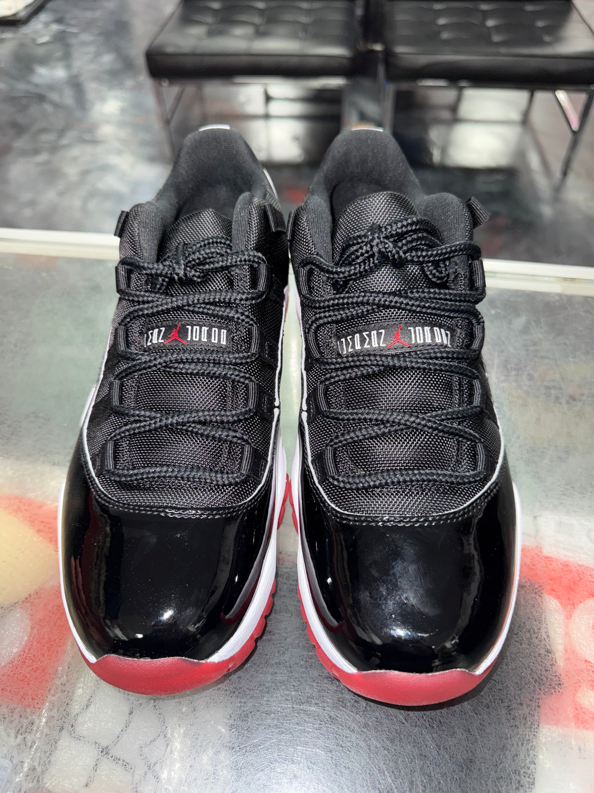 Size 9.5 Air Jordan 11 Low “Bred” Brand New