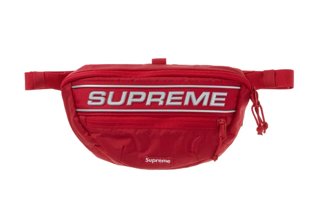 Size OS Supreme Waist Bag “Red”