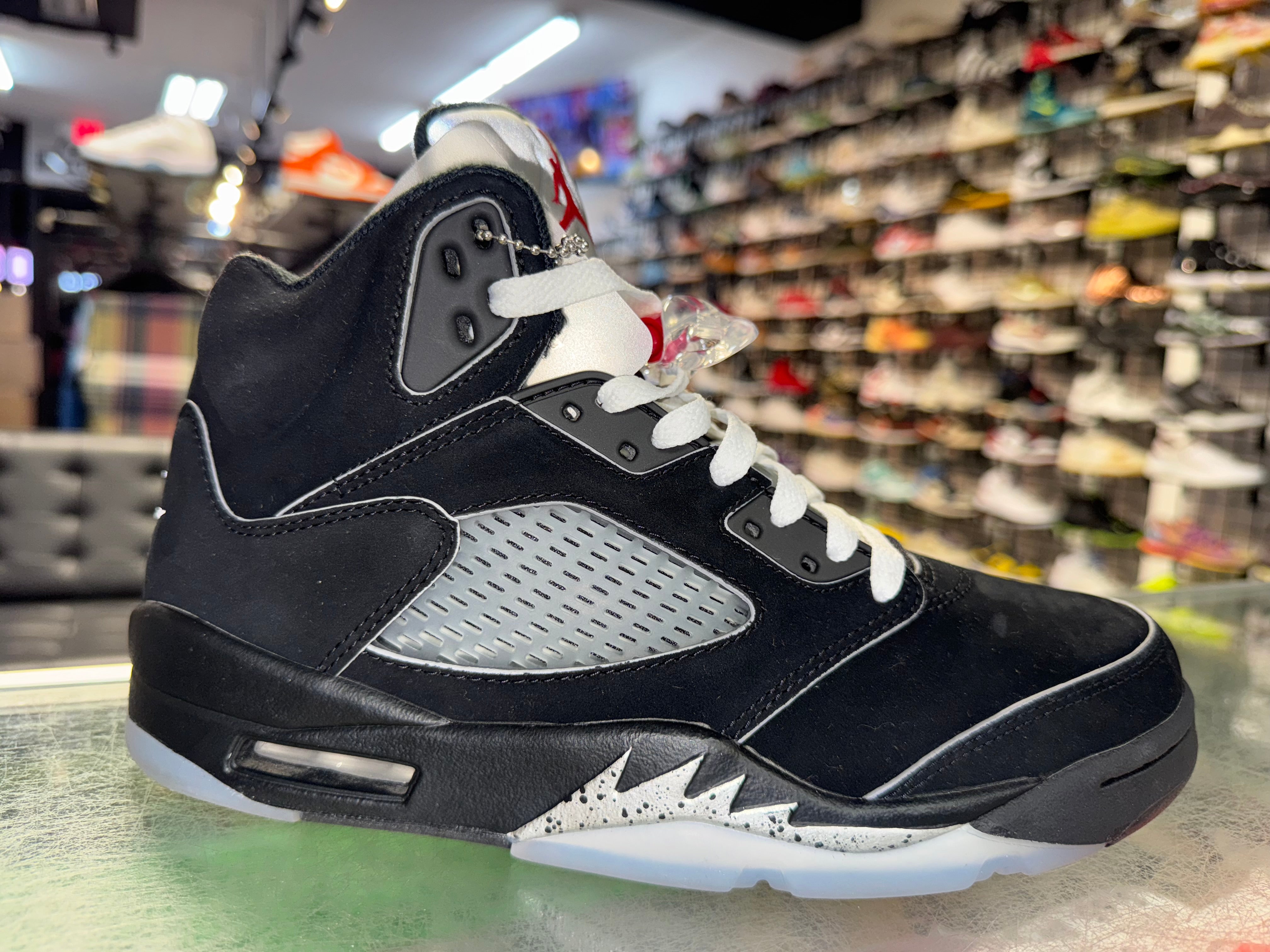 Size 8 Air Jordan 5 "Black Metallic Reimagined"